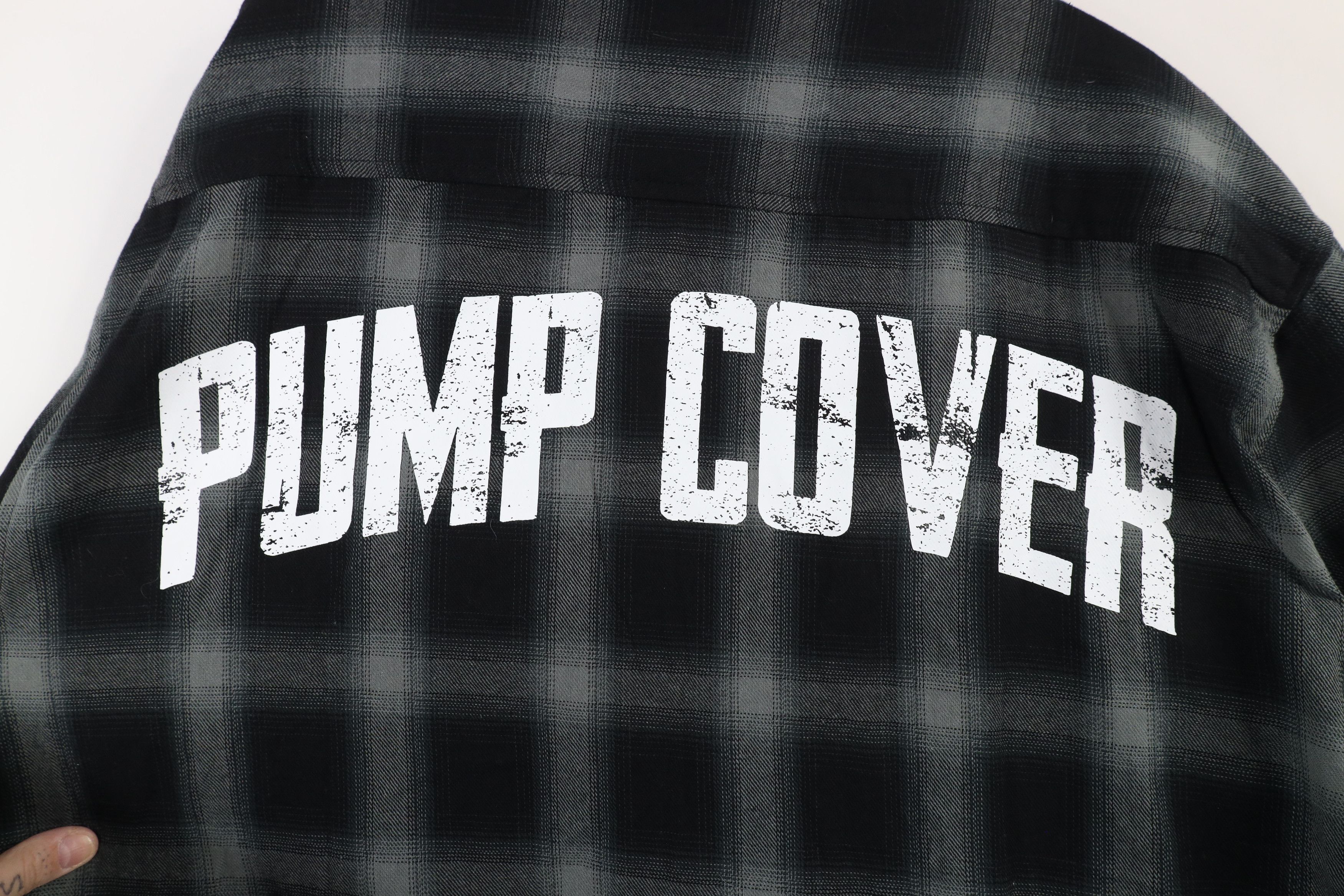 Vintage Axe & Sledge Supplements Pump Cover Flannel Button Shirt Size US XXL / EU 58 / 5 - 11 Thumbnail
