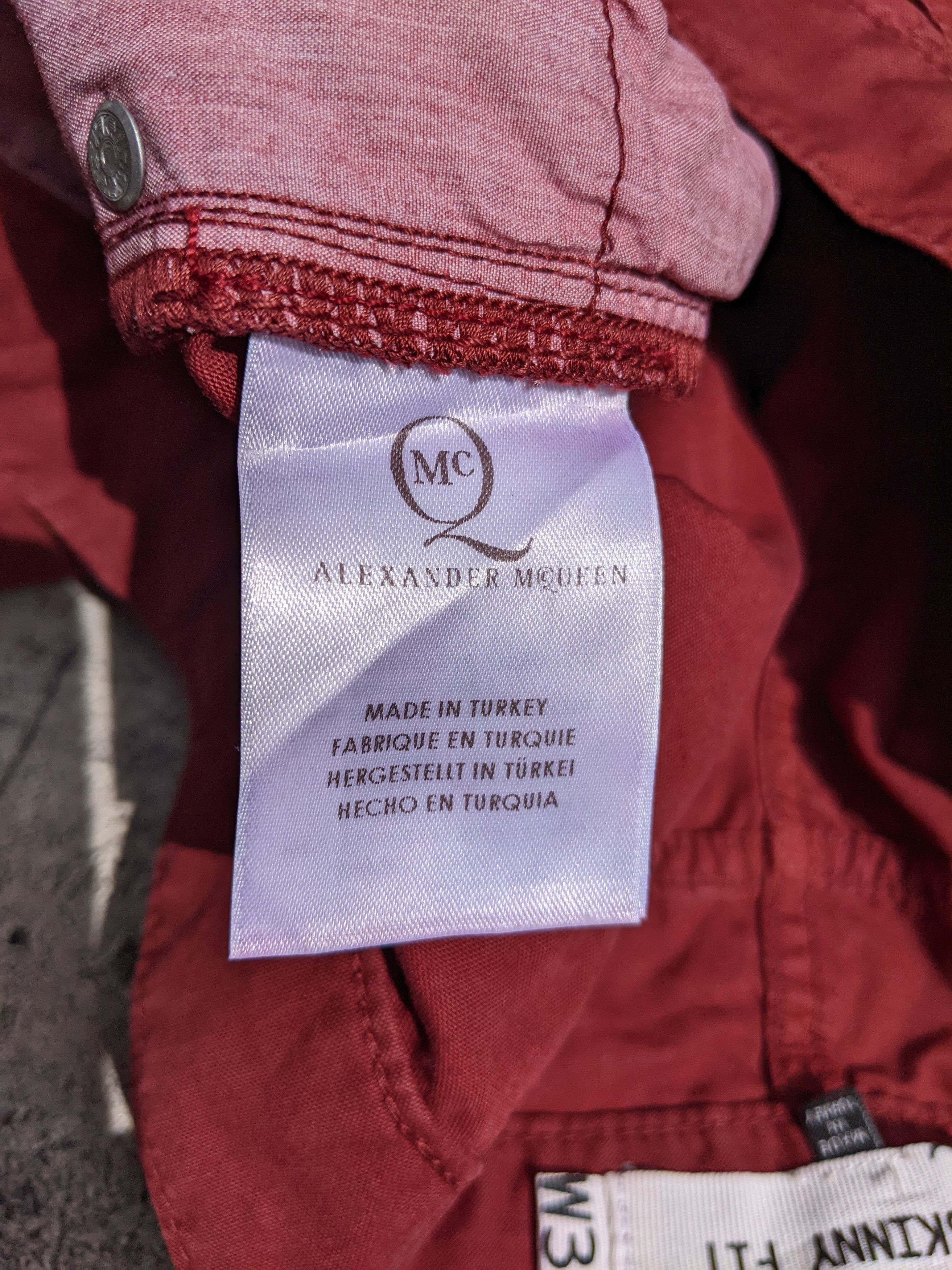 Alexander McQueen × Designer × McQ Alexander McQueen McQ Alexander McQueen Ankle Pants Size 31" - 8 Thumbnail
