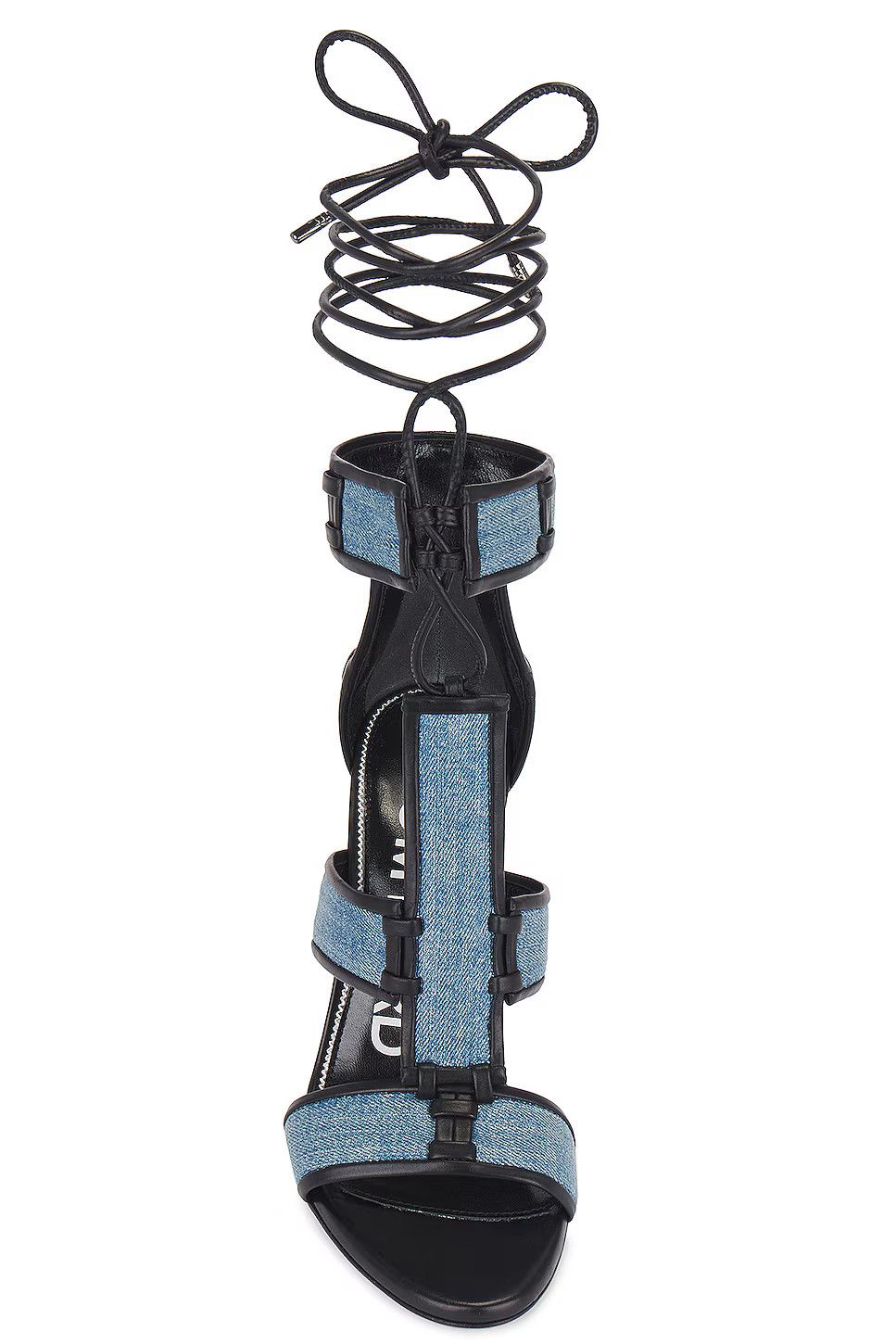 Tom Ford o1y0126 Denim Sandals in Blue/Black Size US 9 / IT 39 - 4 Thumbnail