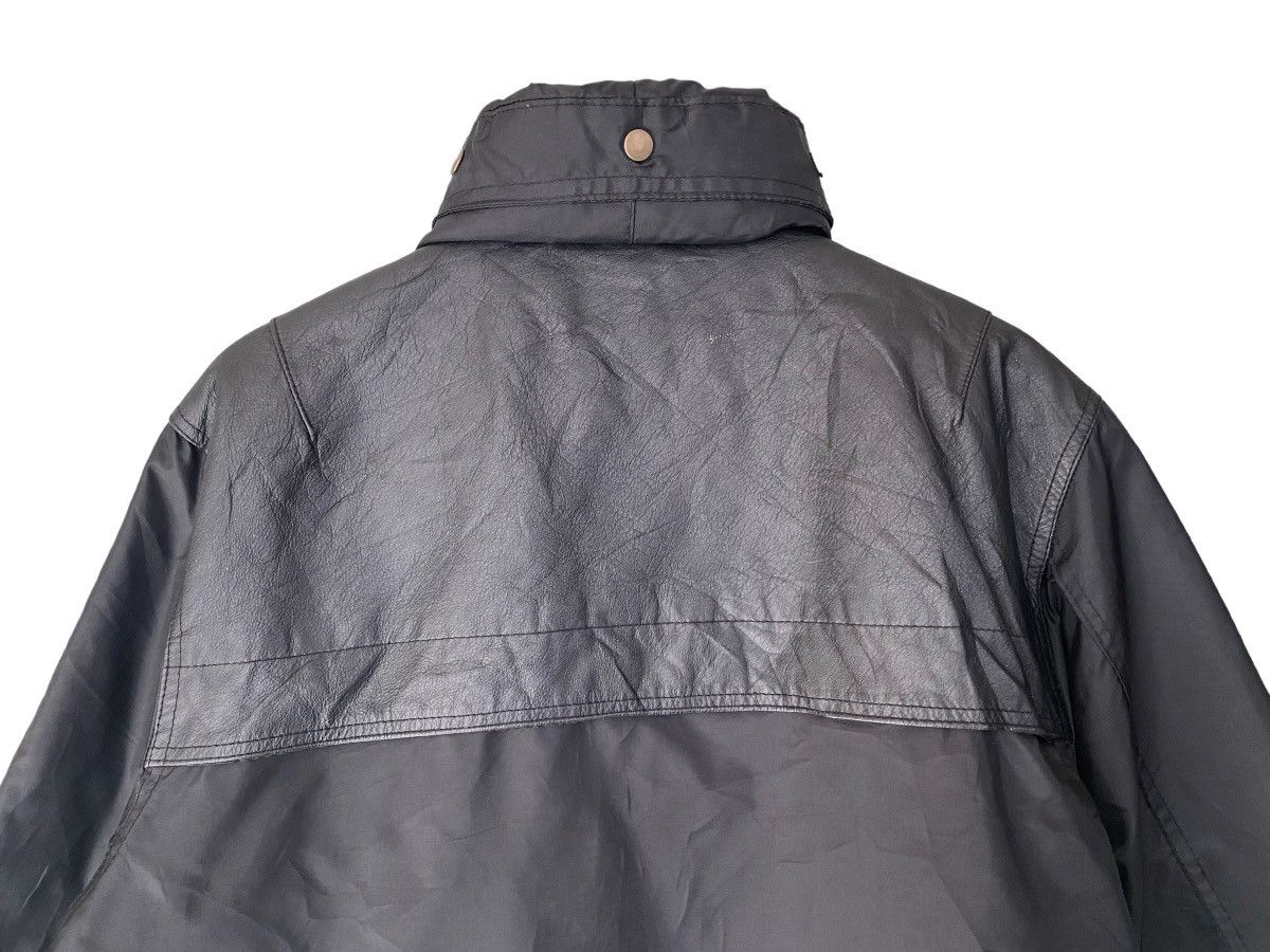 Grassroots California × If Only Was True × Vintage Vintage GRASS ROOST Leather Nylon Jacket Size US M / EU 48-50 / 2 - 15 Thumbnail