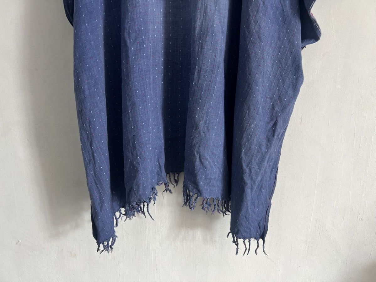 Japanese Brand Denim Boro Sashiko Indigo Vintage Japan Hoodie Size US XXL / EU 58 / 5 - 10 Thumbnail