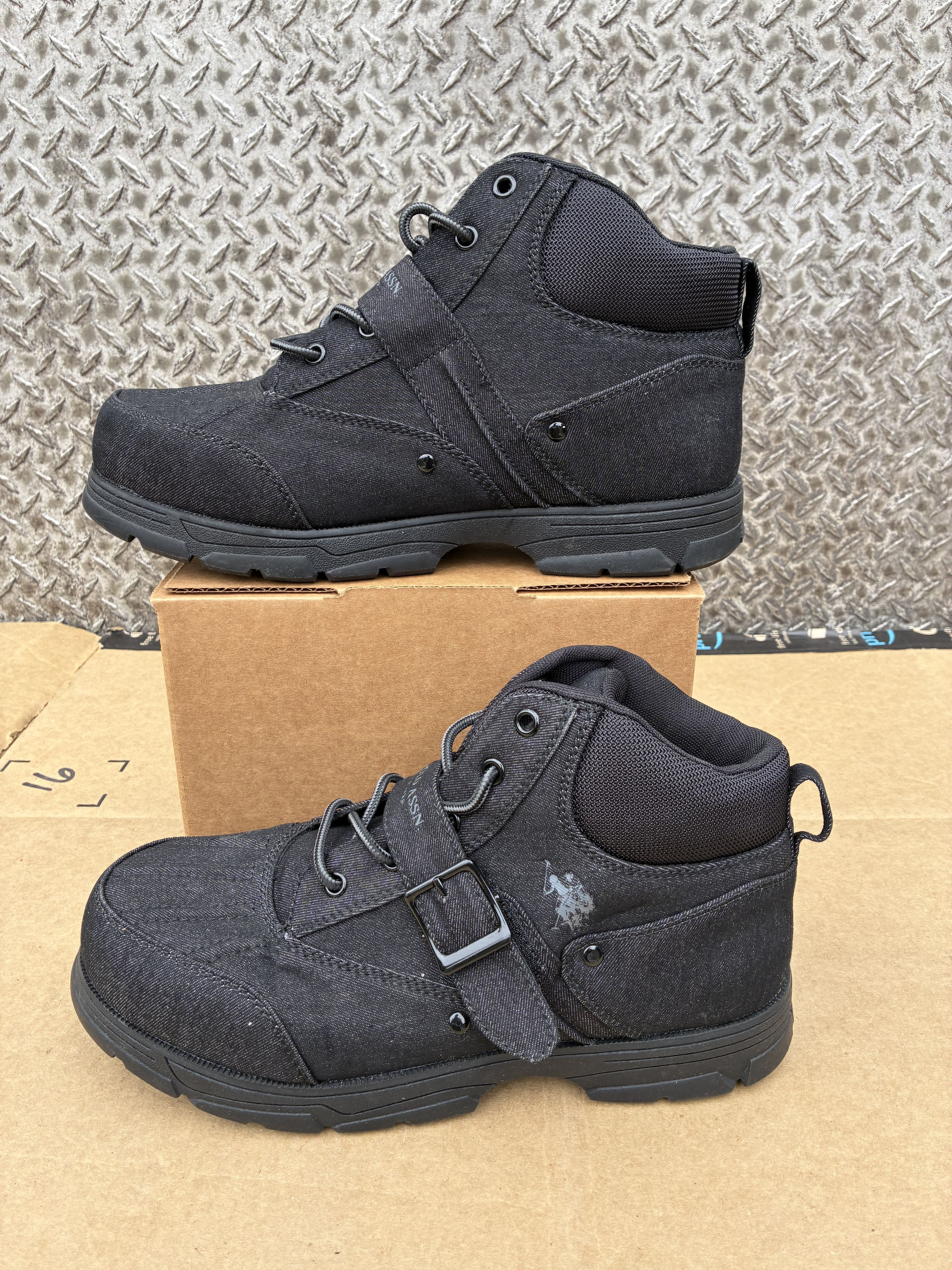 Polo Ralph Lauren U.S. Polo Assn. Kedge Men's Duck Toe Winter Snow Boots 10.5 Size US 10.5 / EU 43-44 - 2 Thumbnail