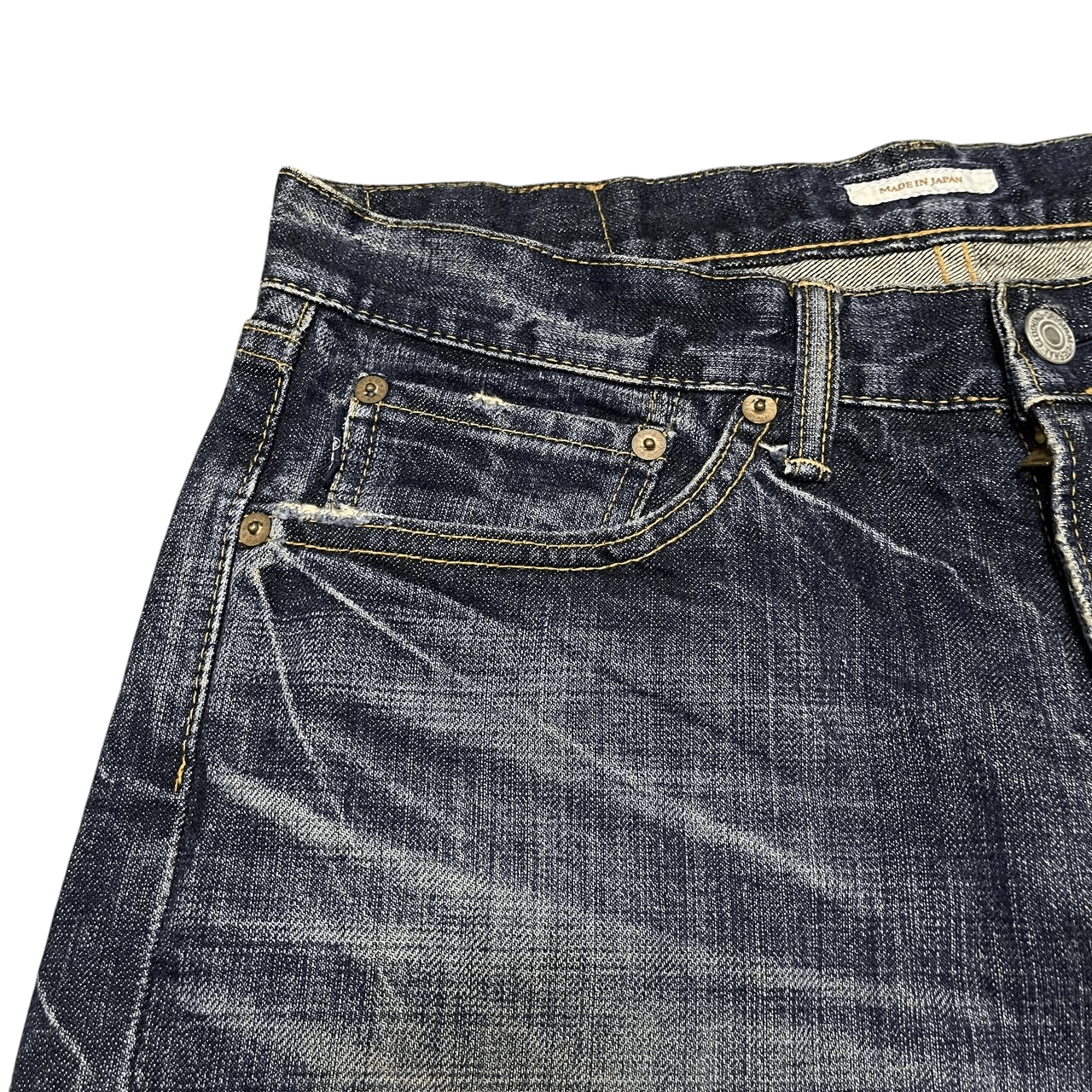 Eternal Vintage Eternal Japan Distressed Denim Jeans Size US 31 - 4 Thumbnail