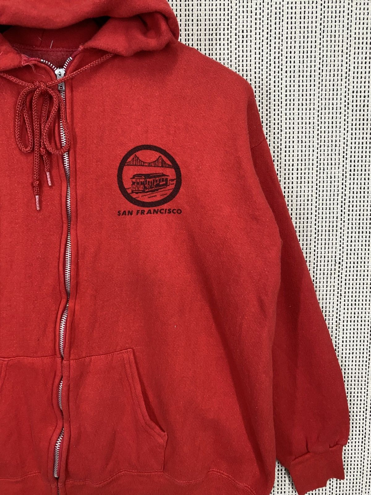 Vintage Vintage 1977 go climb a street san francisco hoodie zipper Size US M / EU 48-50 / 2 - 11 Thumbnail
