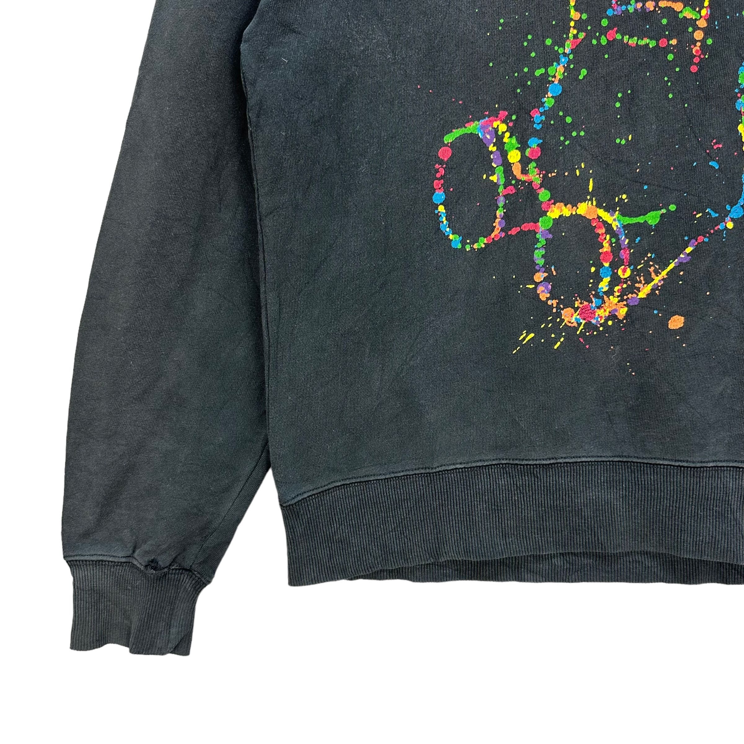 Vintage TRASHED ARTWORK PAINTER CONTROL BEAR SWEATSHIRT #7754-168 Size US S / EU 44-46 / 1 - 5 Thumbnail