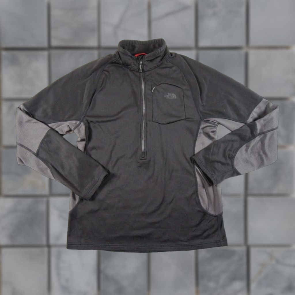 The North Face The North Face Men Small Black Sweater Pullover Half Zip Mock Neck Fleece Polyester Outdoor 1/2 Zip Street Style Size US S / EU 44-46 / 1 - 1 Thumbnail