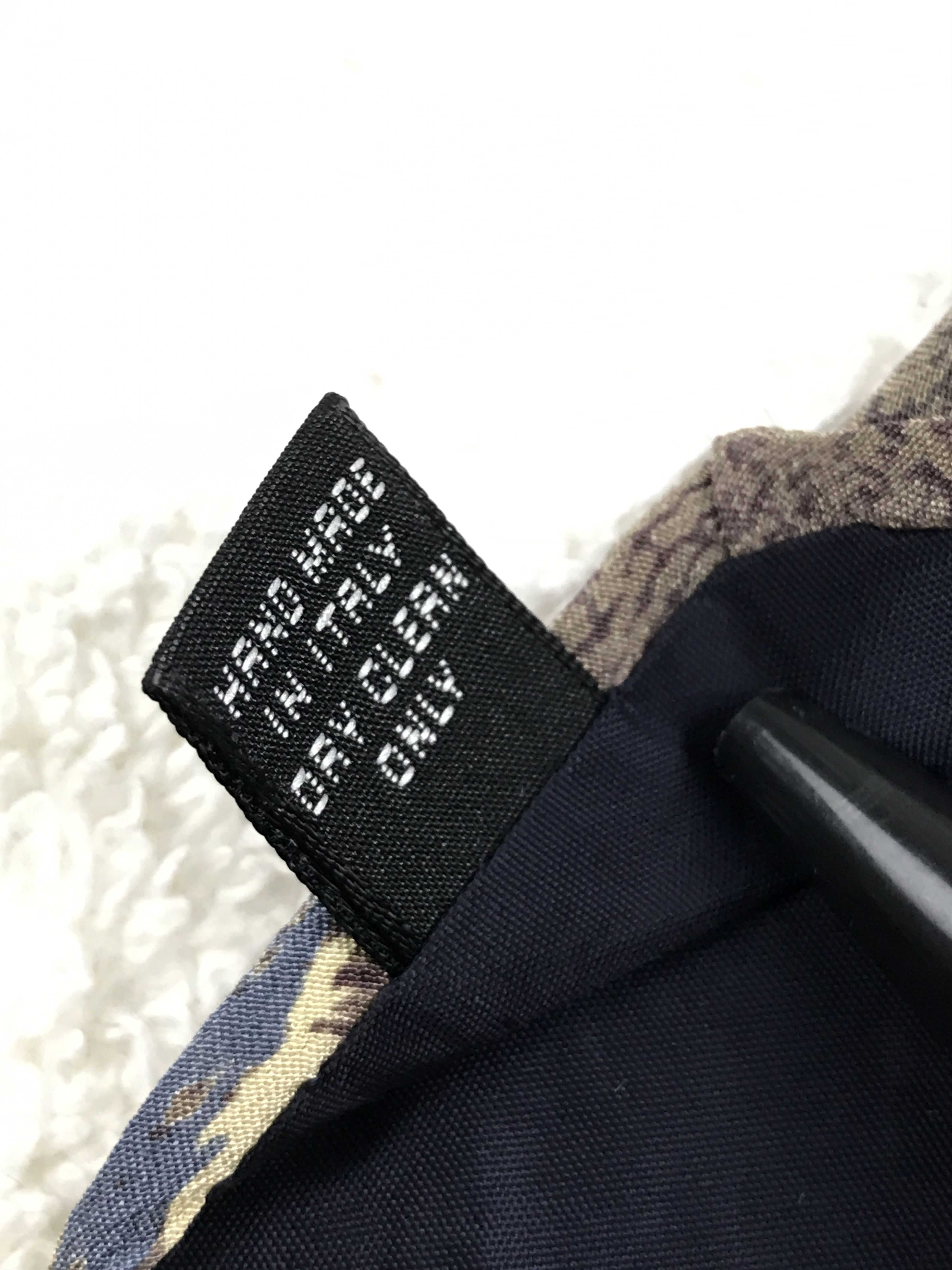 Lancel × Vintage Vintage Lancel Silk Necktie Size ONE SIZE - 7 Thumbnail
