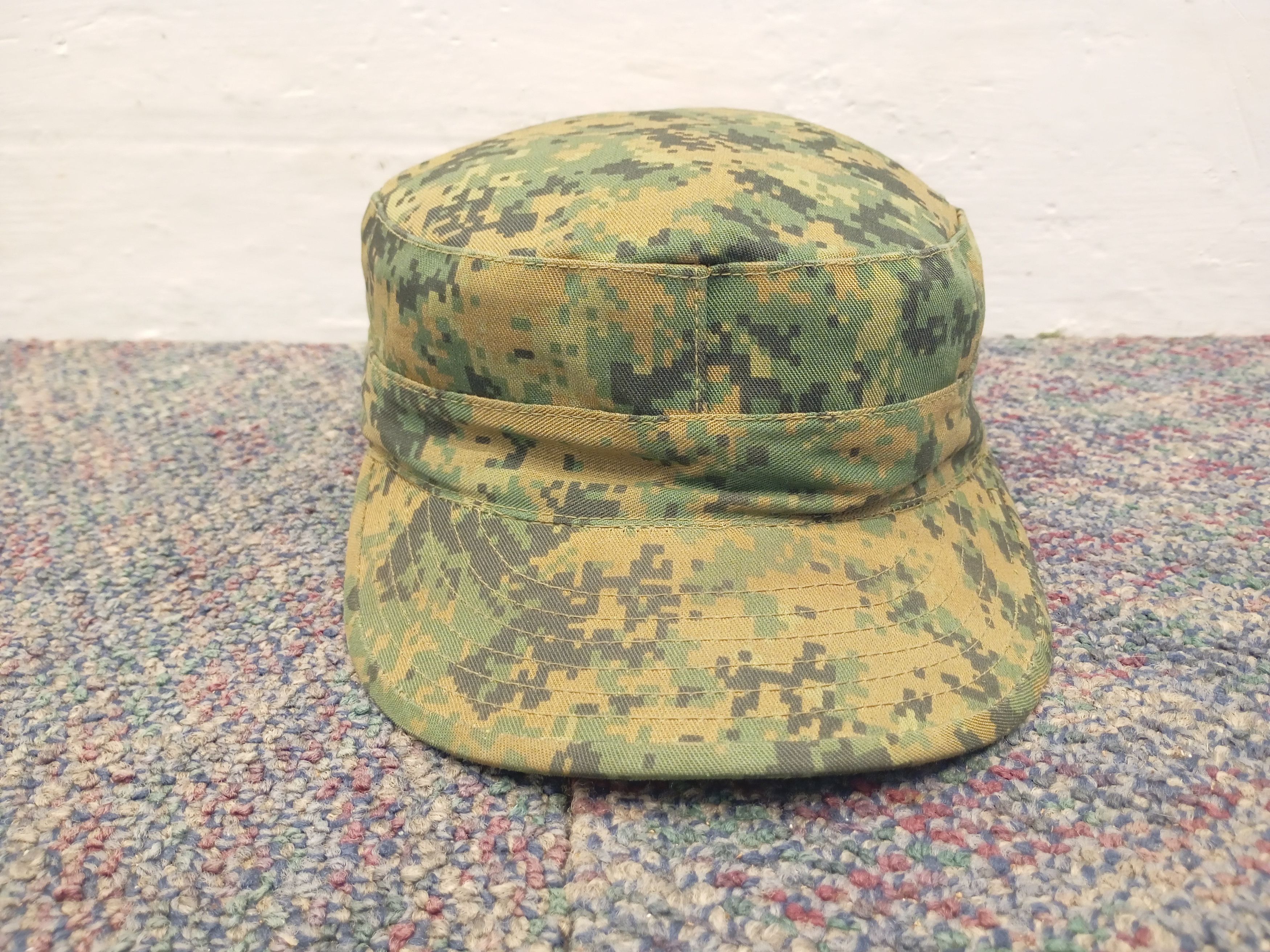Vintage Vintage Military Hat Cap Size ONE SIZE - 1 Thumbnail
