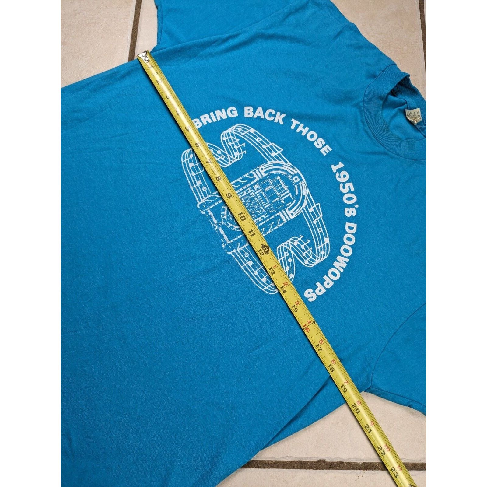 Other Jukebox "Bring Back Those 1950's Doowopps" T-Shirt Sz XL USA Size US XL / EU 56 / 4 - 4 Thumbnail