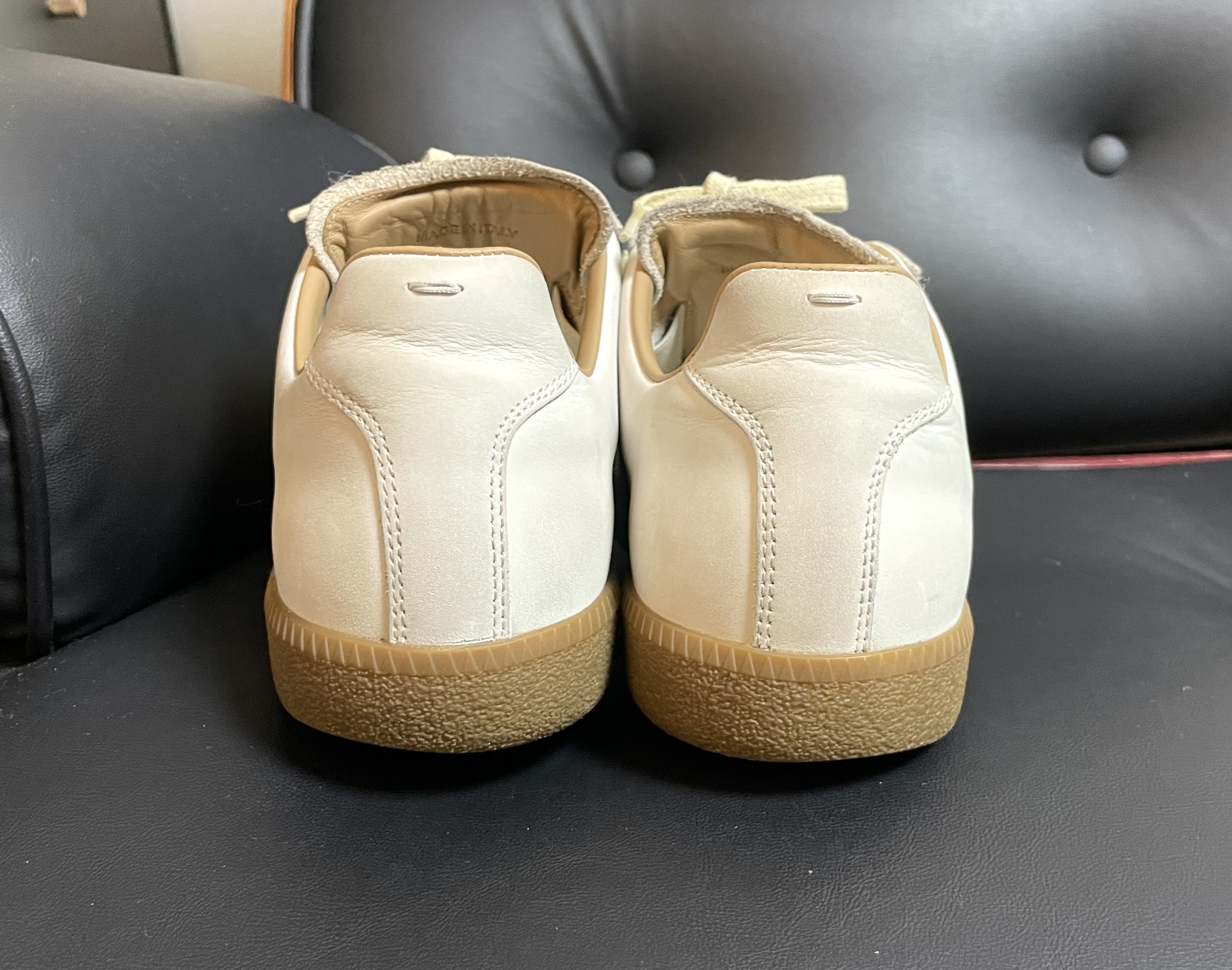 Maison Margiela Maison Margiela GAT (Paint Splatter White) Size US 9.5 / EU 42-43 - 14 Thumbnail