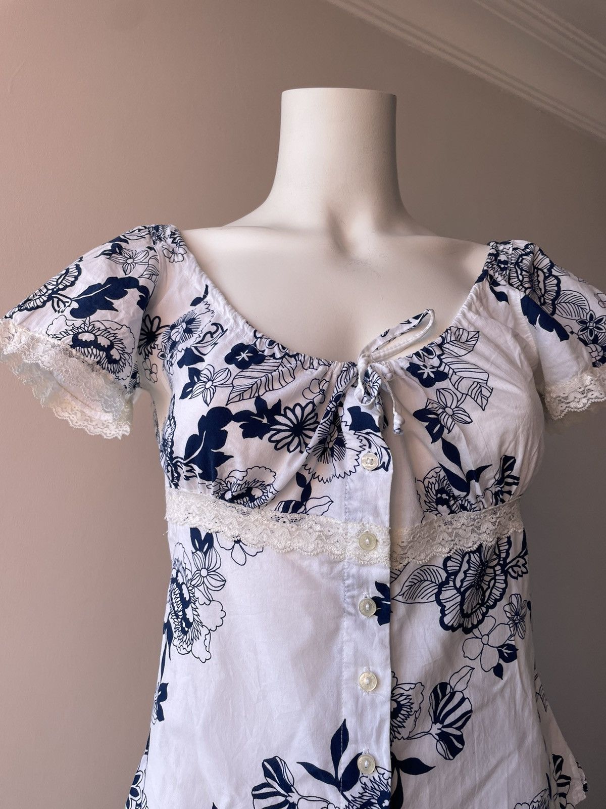 Vintage Y2k Adil isik blouse Size XS / US 0-2 / IT 36-38 - 7 Thumbnail