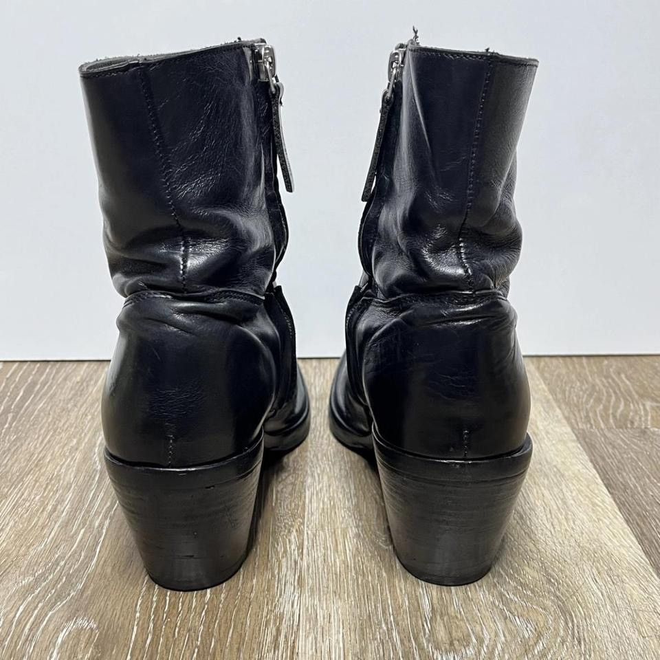Acne Studios × Designer × Vintage acne studios square toe heeled boots Size US 7 / IT 37 - 5 Thumbnail