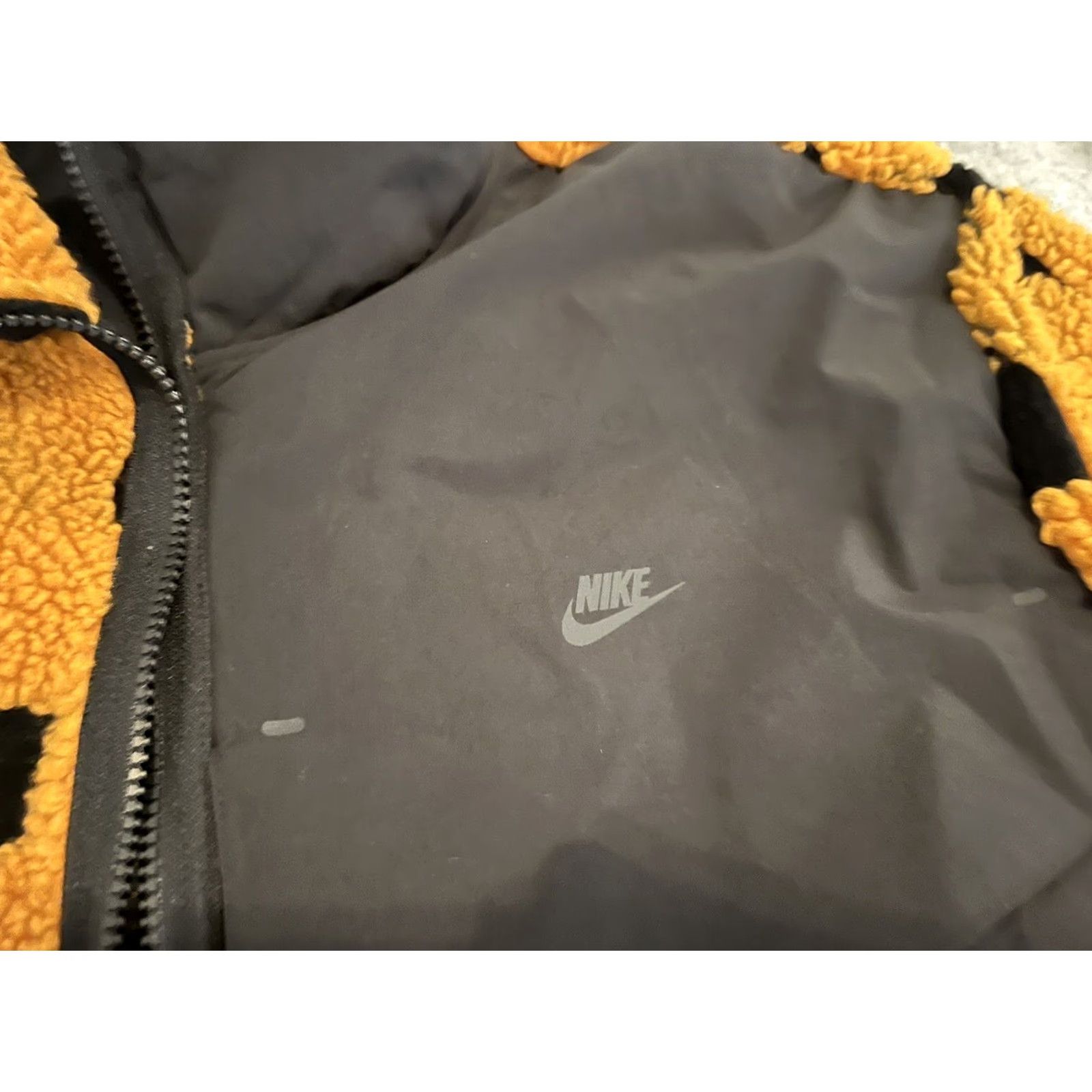 Nike Nike Sportswear Therma-FIT Tech Pack Jacket Mens 2XL Orange Full Zip Faux Fur DD6632-011 Size US XXL / EU 58 / 5 - 3 Thumbnail