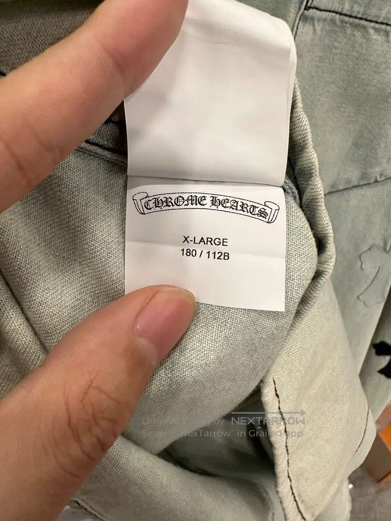 Chrome Hearts CHROME HEARTS Size XL 1of1Cross-skin ultra-shallow wash jea Size US XL / EU 56 / 4 - 8 Thumbnail