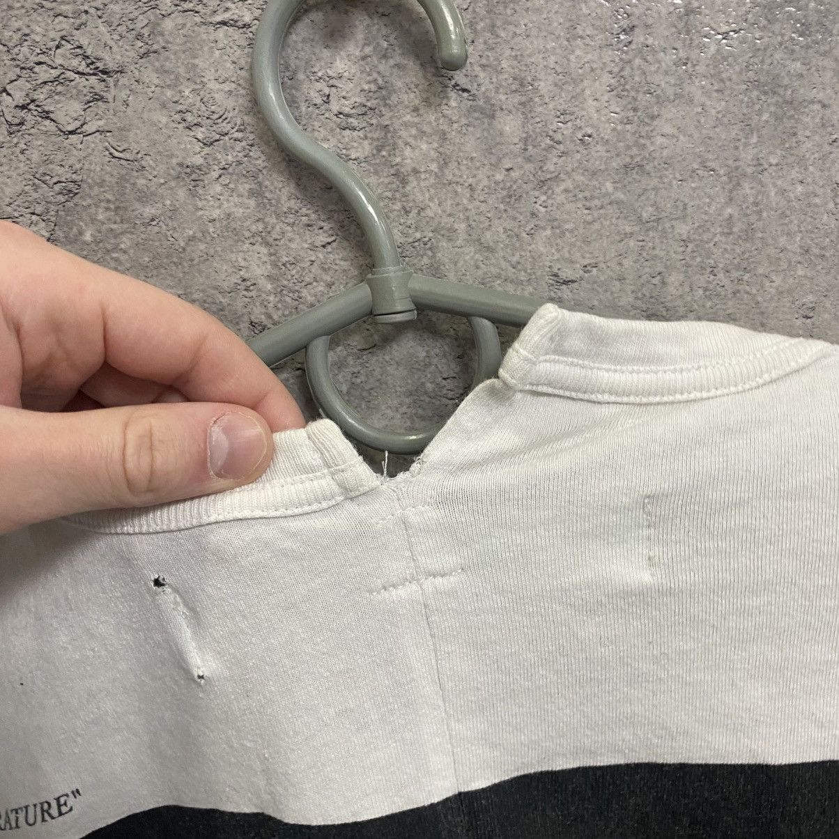 Off-White OFF WHITE Temperature Map Spliced T-Shirt Size US M / EU 48-50 / 2 - 18 Thumbnail