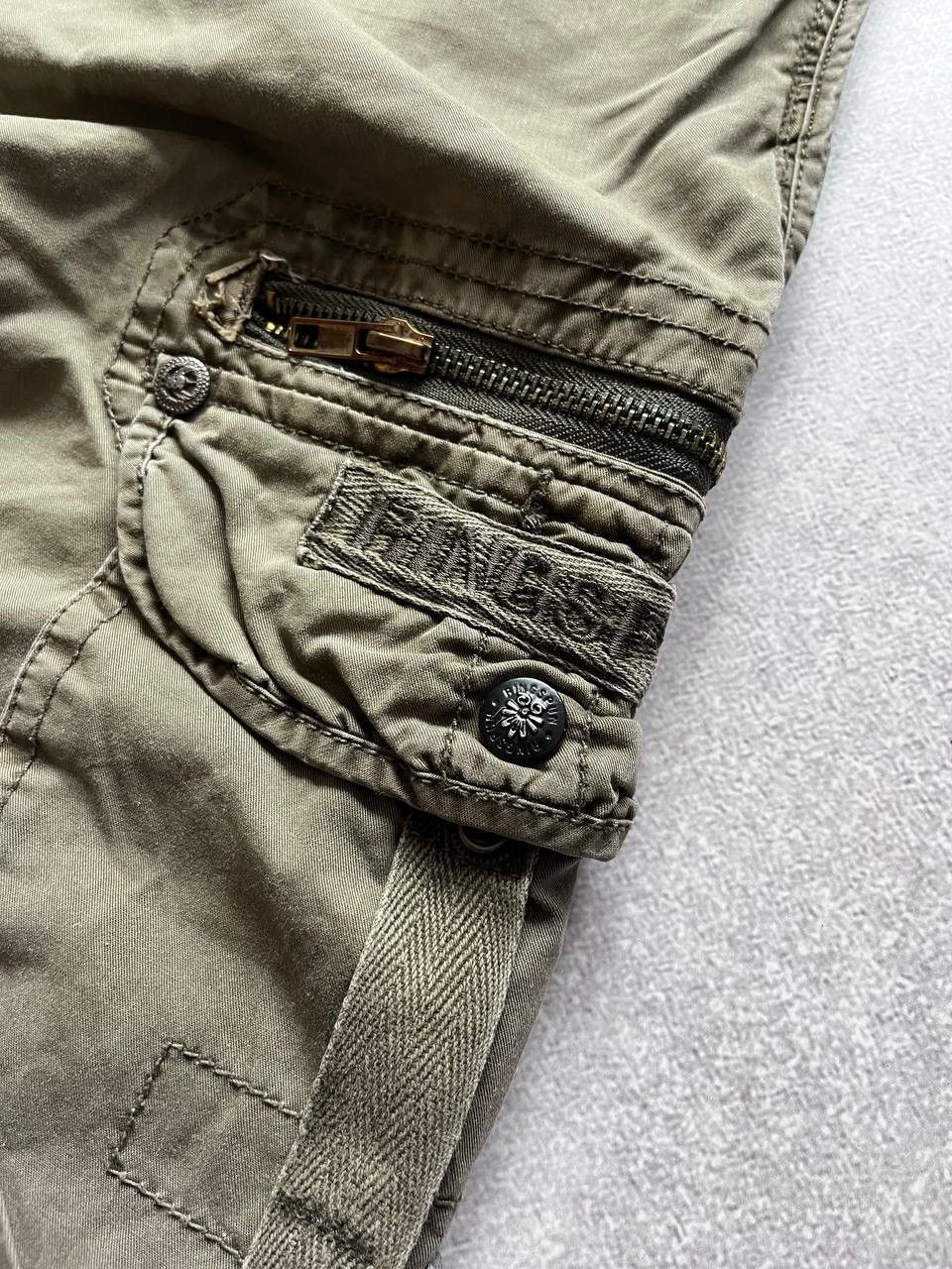 Japanese Brand Vintage Archival Avantgarde Baggy Opium Cargo Pants Y2K M Size US 32 / EU 48 - 5 Thumbnail