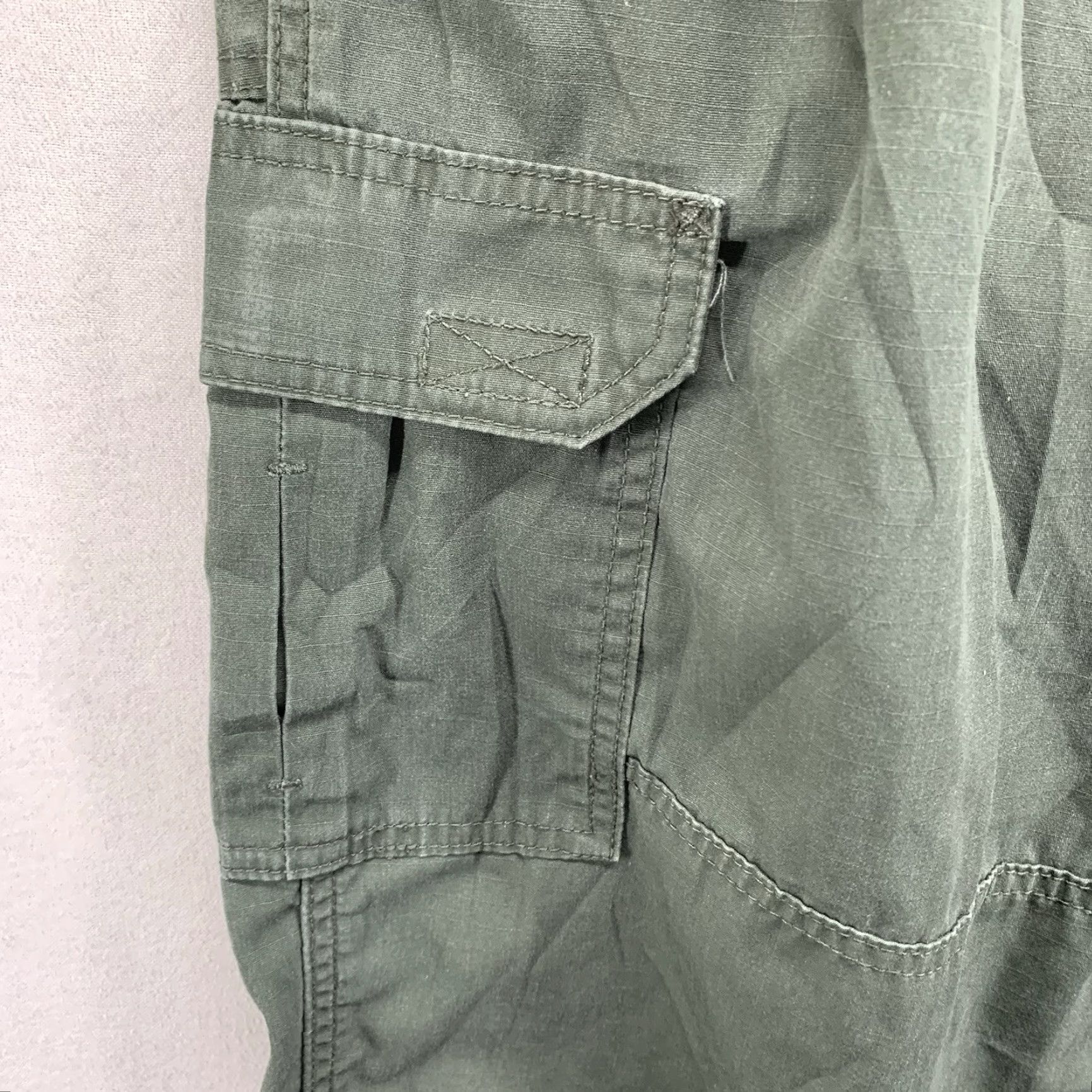Vintage 5.11 Tactical Pants Men 42x30 Army Green Cargo Outdoor Ripstop Workwear Size US 42 / EU 58 - 6 Thumbnail