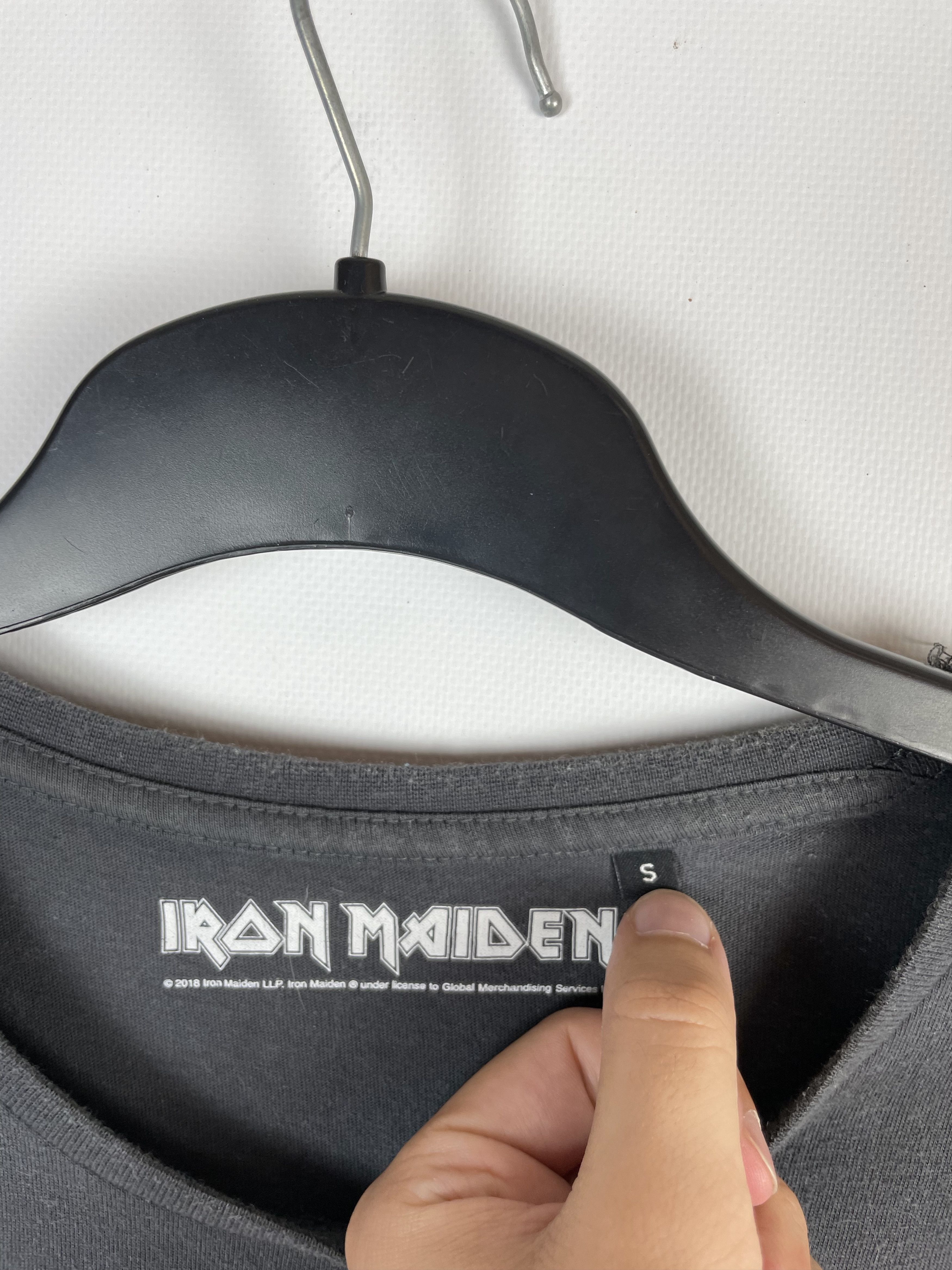 Band Tees × Iron Maiden × Vintage Vintage Iron Maiden T-shirt Size US S / EU 44-46 / 1 - 6 Thumbnail
