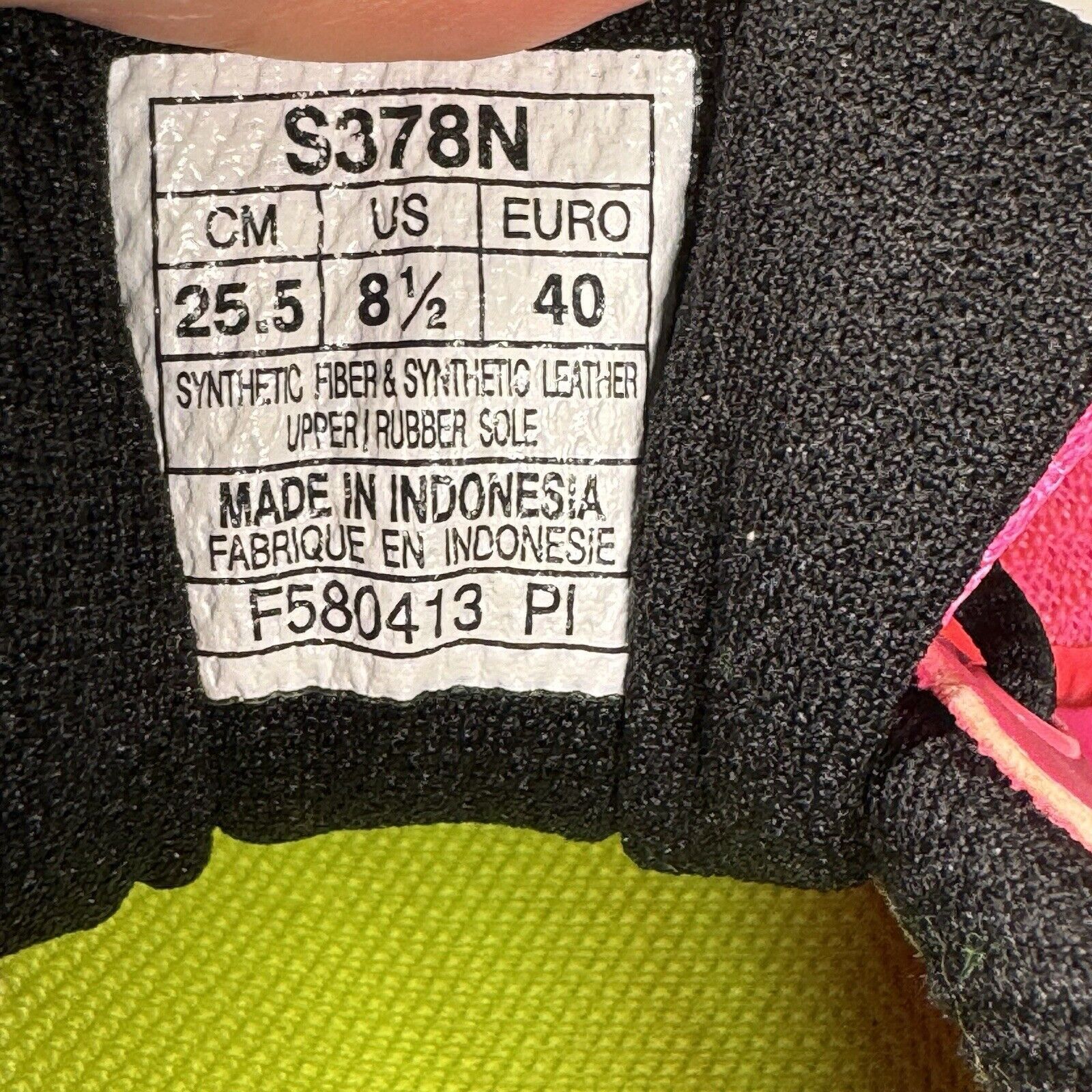 Asics Asics Gel Shoes Sneakers Neon Pink Mesh 8.5 Running Training Size US 8.5 / IT 38.5 - 7 Thumbnail