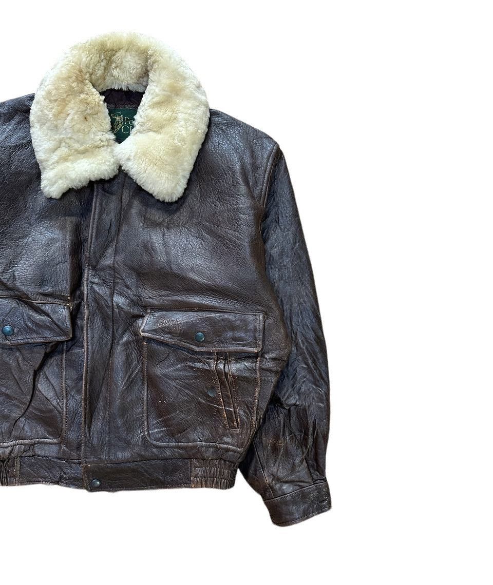 Beverly Hills Polo Club Vtg Polo Club Fur Collar Leather Jacket Size US M / EU 48-50 / 2 - 3 Thumbnail