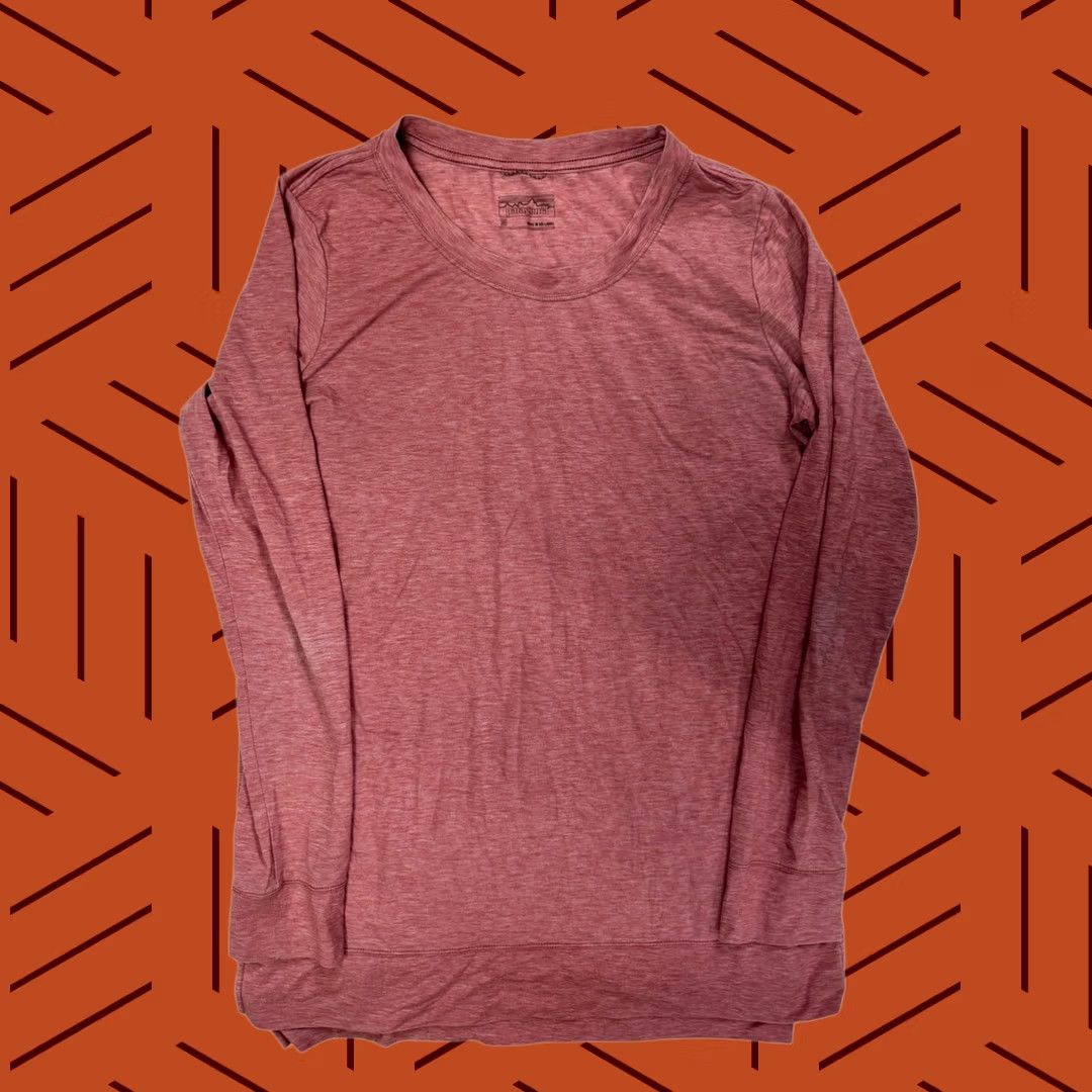 Patagonia Patagonia Top Women’s Medium Pink Long-Sleeve Athleisure Size M / US 6-8 / IT 42-44 - 1 Thumbnail