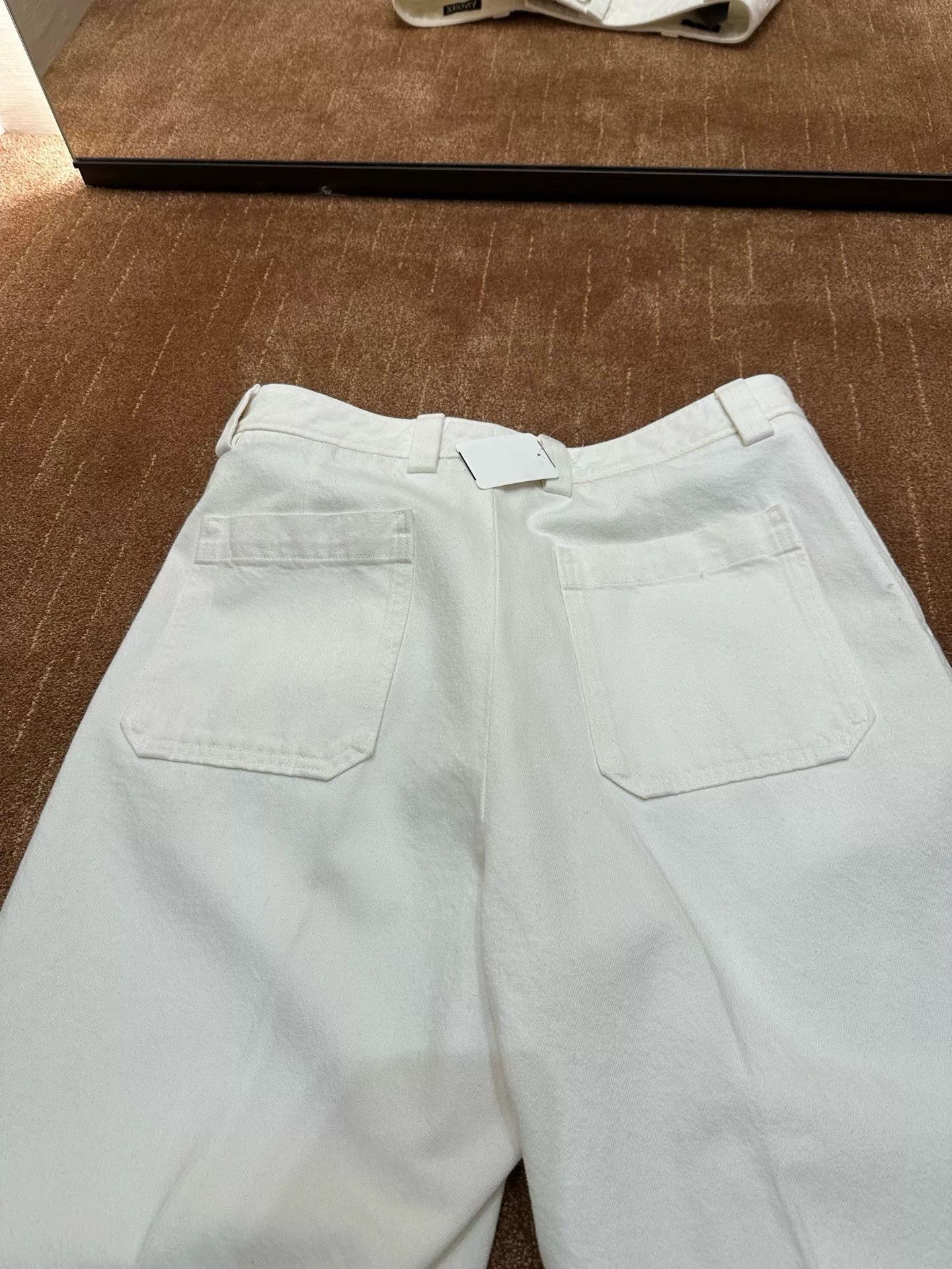 Ermenegildo Zegna Zegna Men's White Casual Pants Size US 32 / EU 48 - 8 Thumbnail