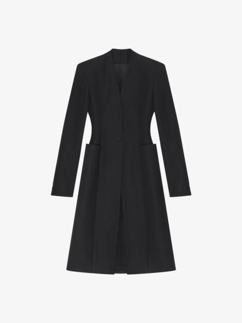 Givenchy o1w1db10325 Hourglass Coat in Black Size L / US 10 / IT 46 - 1 Thumbnail