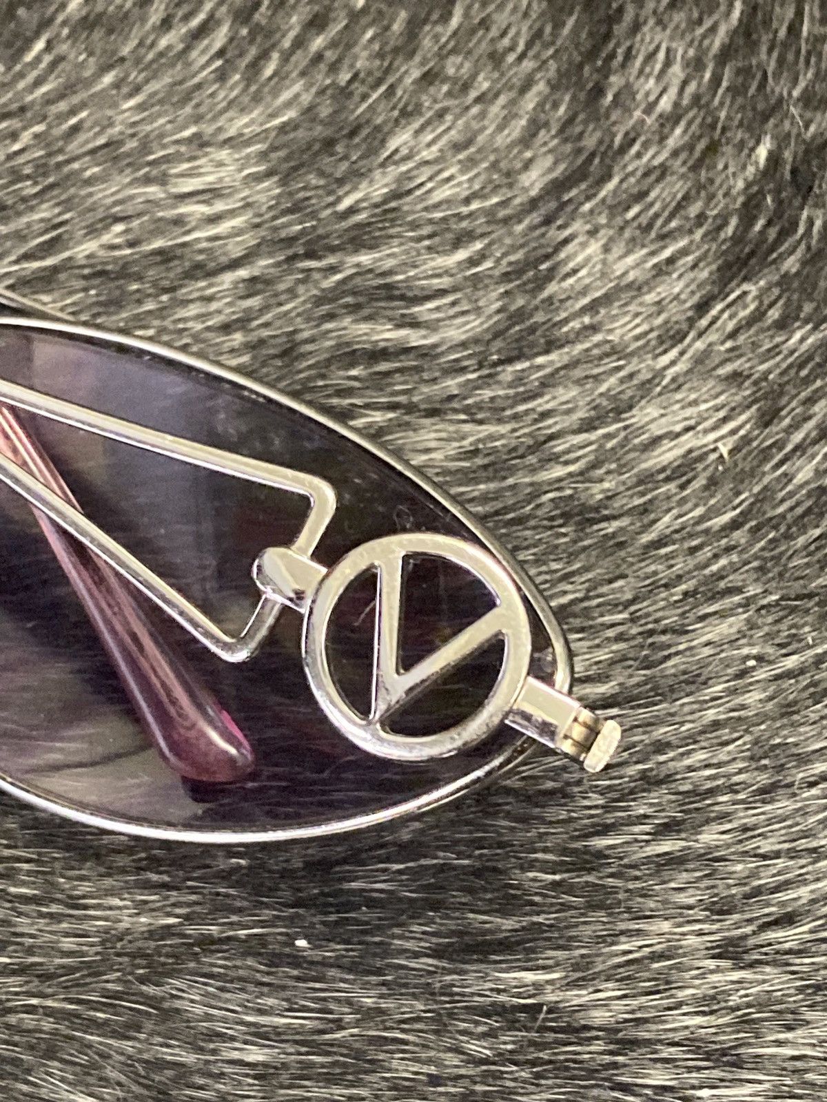 Valentino Valentino V Logo Pink Lens Sunglasses Size ONE SIZE - 5 Thumbnail