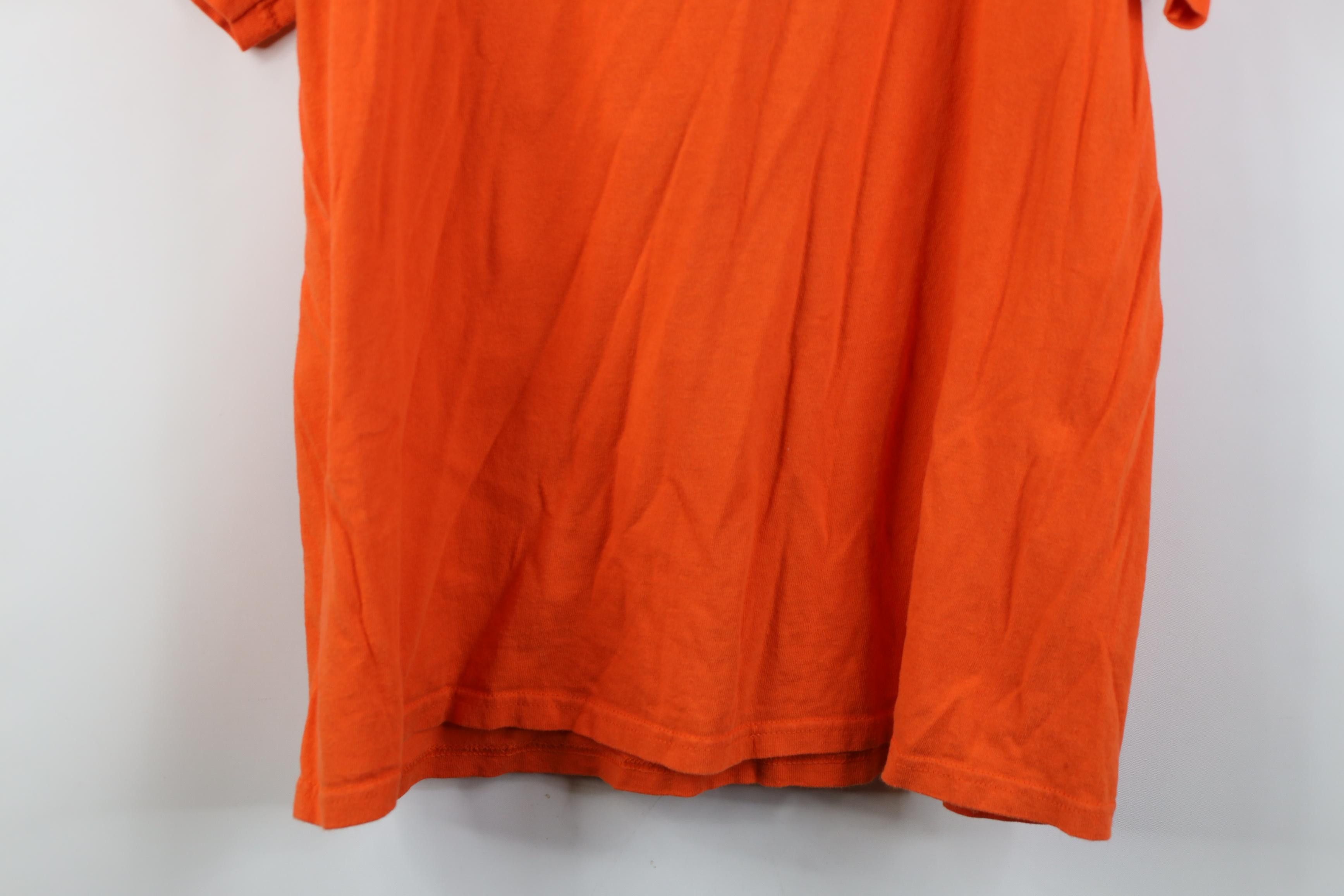 Vintage Retro Y2K NFL Cleveland Football T-Shirt Orange Cotton Size US XL / EU 56 / 4 - 14 Thumbnail