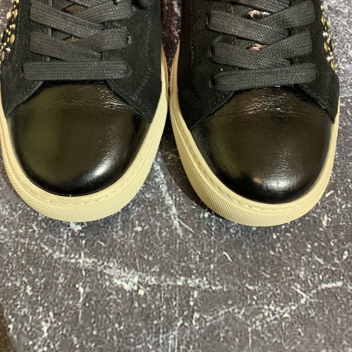 Zadig & Voltaire Zadig & Voltaire Sunshine Black Leather Sneakers 40 Size Size US 10 / IT 40 - 6 Thumbnail