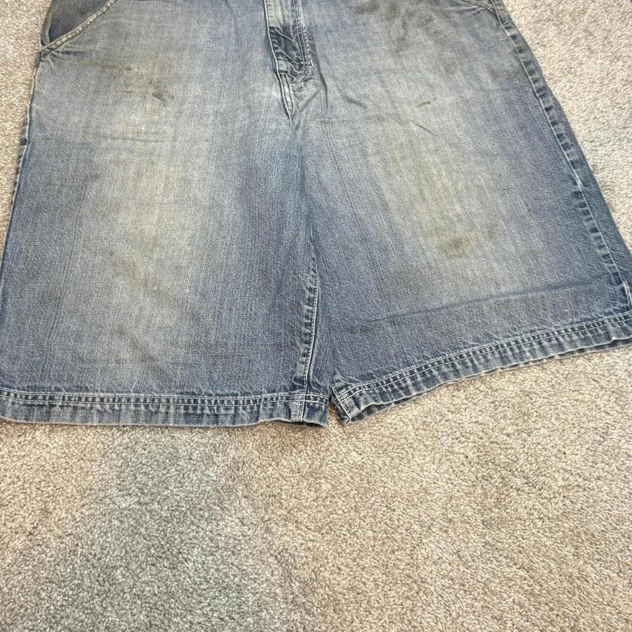 Phat Farm × Vintage VTG Y2K Phat Farm Distressed Embroidered Jorts Size US 40 / EU 56 - 3 Thumbnail