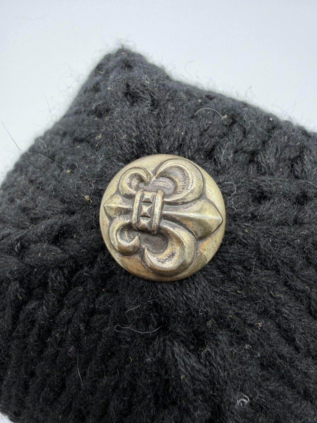 Chrome Hearts Chrome hearts Fleur Patch Cashmere Beanie Size ONE SIZE - 5 Thumbnail