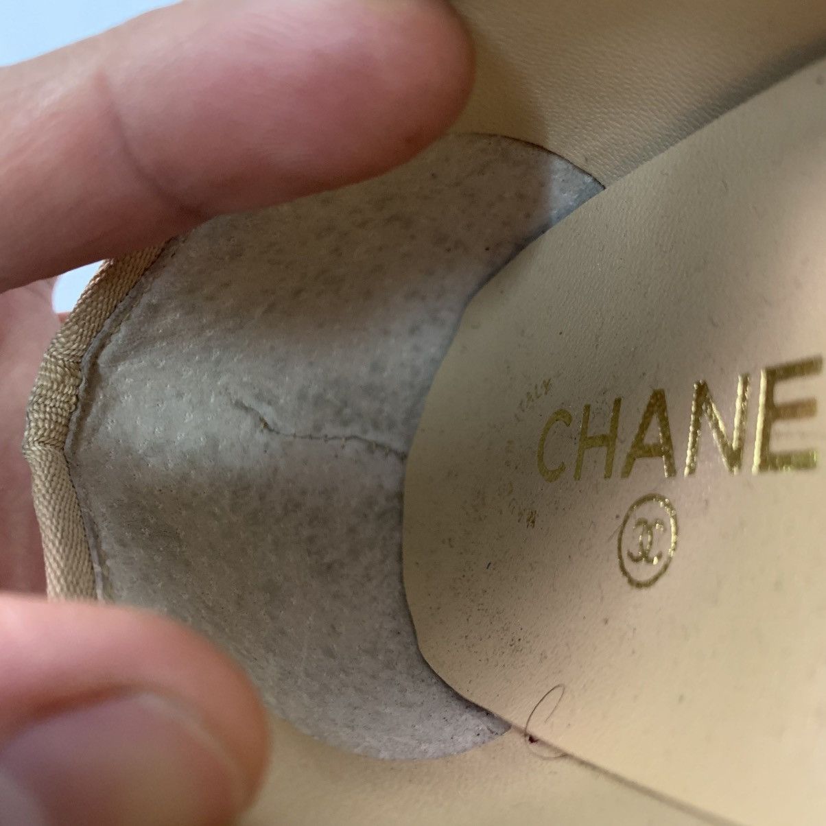 Chanel Chanel Ballerinas Leather Flats Shoes Size US 5.5 / IT 35.5 - 10 Thumbnail