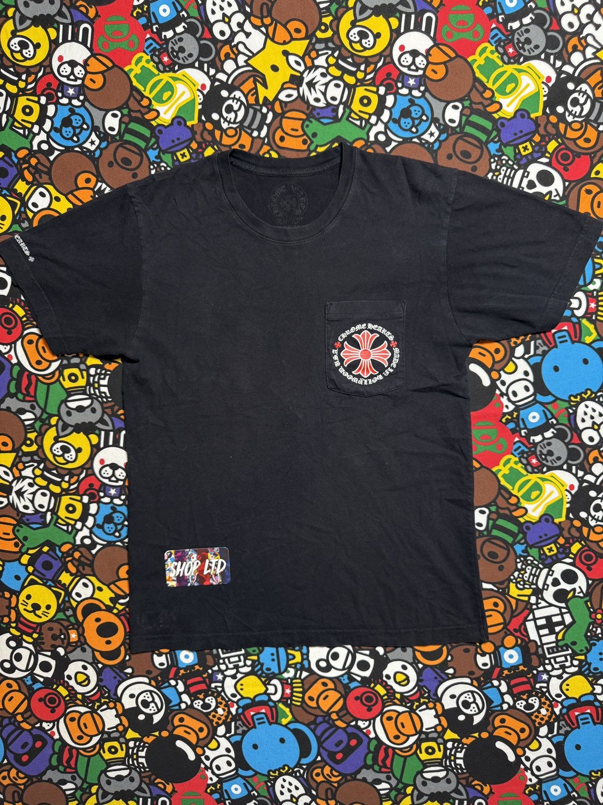 Chrome Hearts Chrome Hearts Red Cross Logo Tee Size US M / EU 48-50 / 2 - 2 Thumbnail