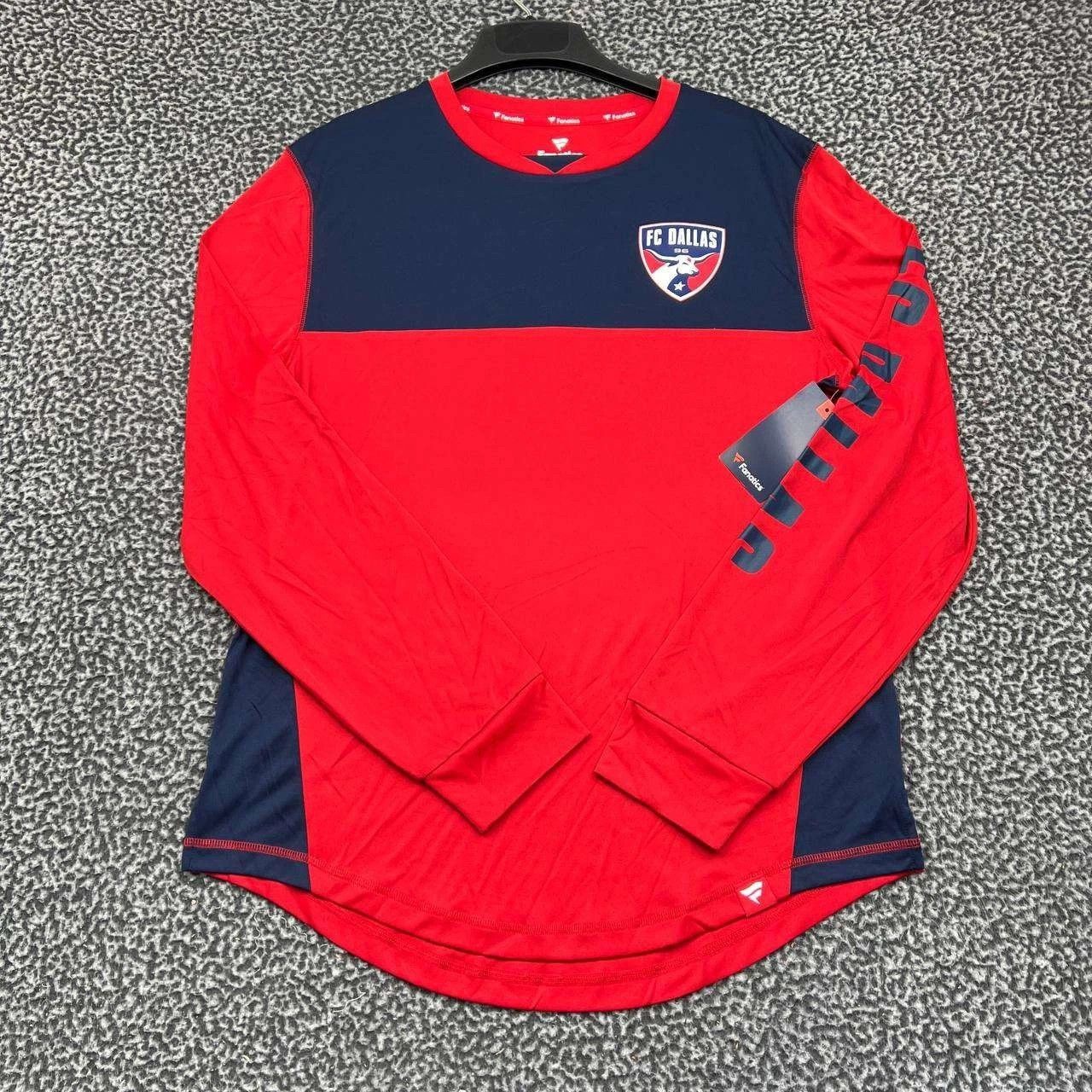 Other FC Dallas Shirt Men Fanatics Long Sleeve Crew Neck New L Size US L / EU 52-54 / 3 - 1 Thumbnail