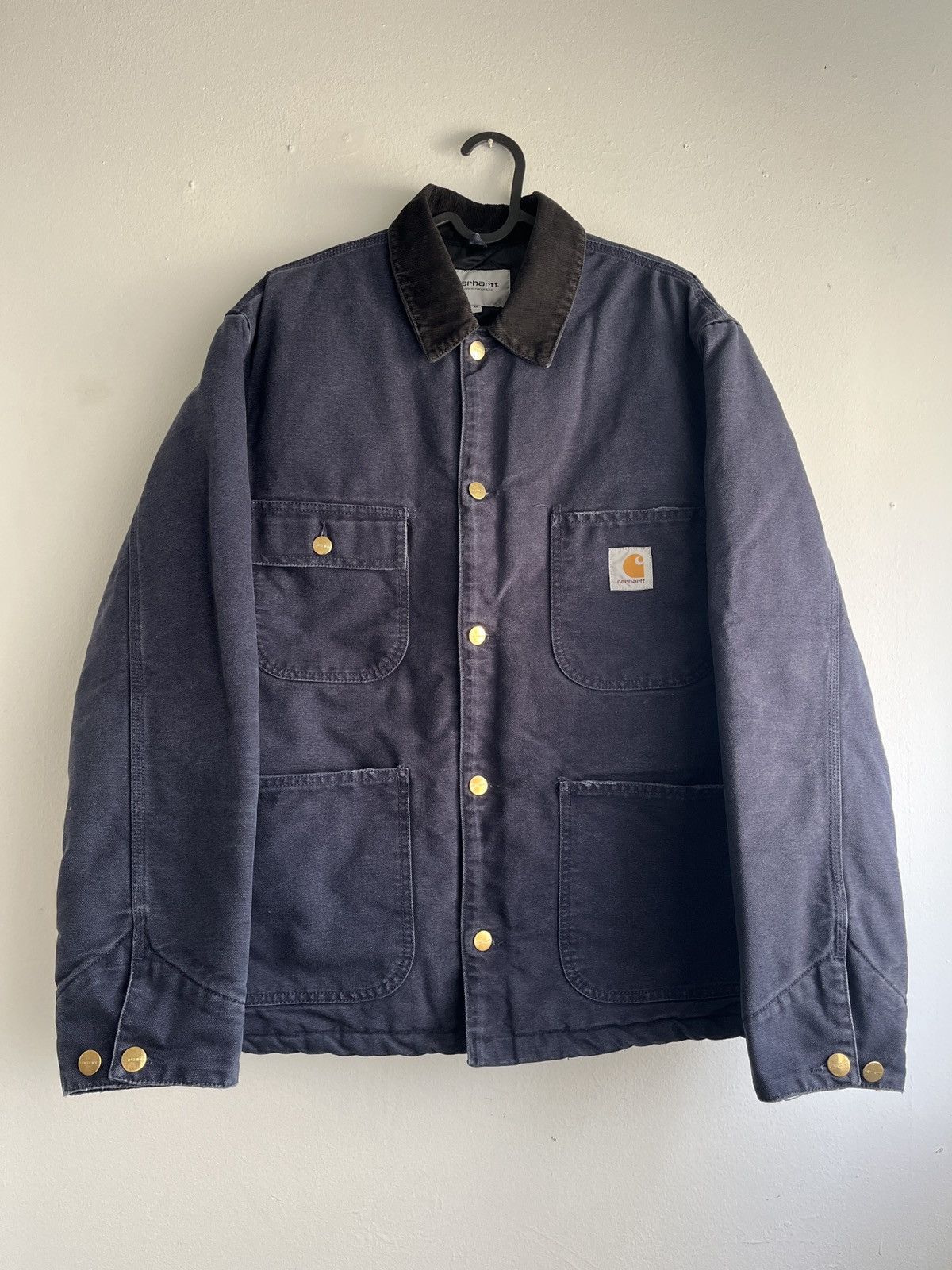Carhartt Wip Carhartt Wip OG Chore coat in navy Size US M / EU 48-50 / 2 - 1 Thumbnail