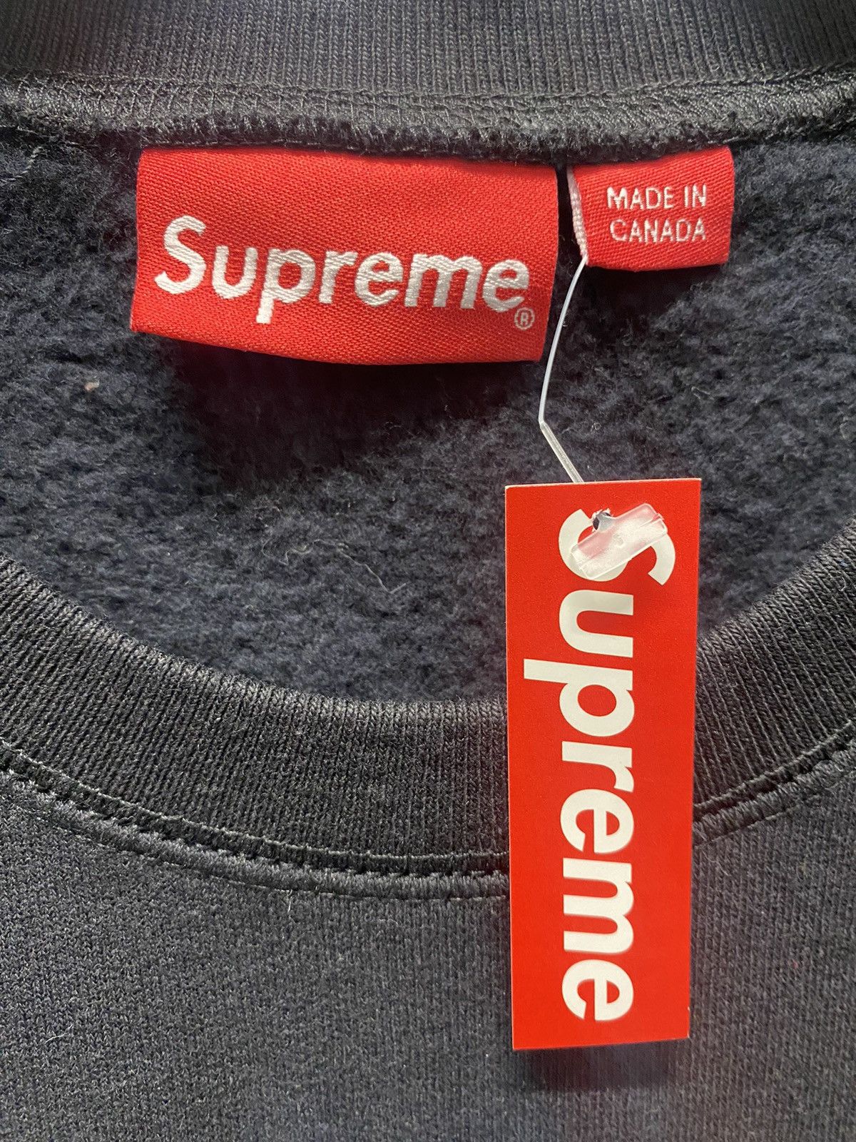 Supreme Supreme x St. Ides Crewneck Sweatshirt Large Black NWT Size US L / EU 52-54 / 3 - 3 Thumbnail