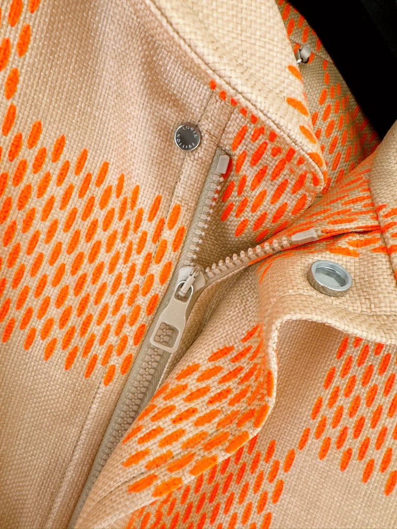 Louis Vuitton Louis Vuitton Orange checkerboard jacket 2503-Nextarrow Size US S / EU 44-46 / 1 - 6 Thumbnail