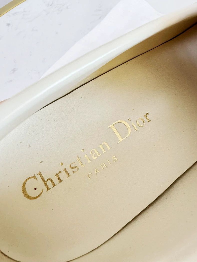 Dior Dior White Thick-2505 Size US 5 / IT 35 - 4 Thumbnail