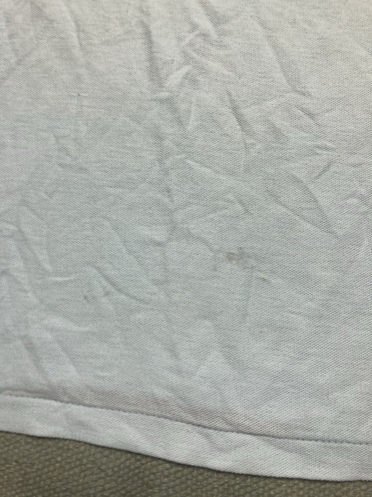 Vintage Vintage 90s polo shirt paint stained light blue adult large Size US L / EU 52-54 / 3 - 2 Thumbnail