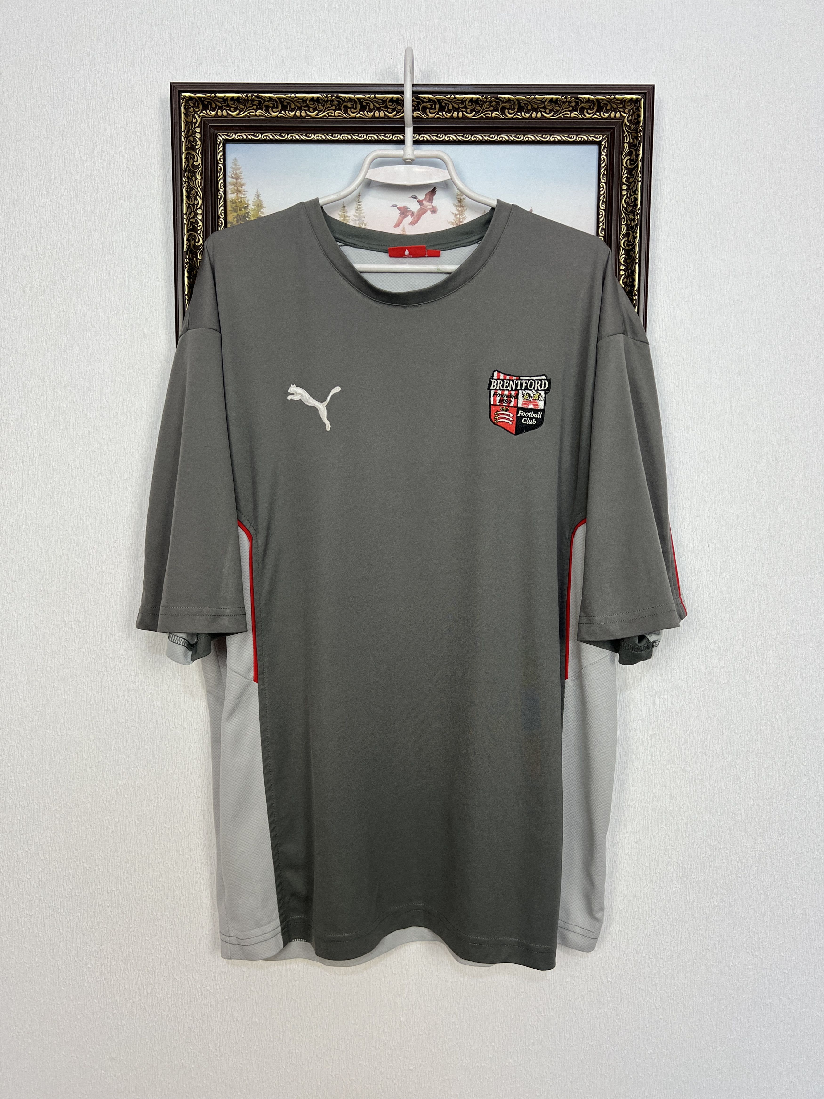 Puma Vintage Brentford Football Train Shirt Soccer Jersey Trikot Size US XL / EU 56 / 4 - 1 Thumbnail