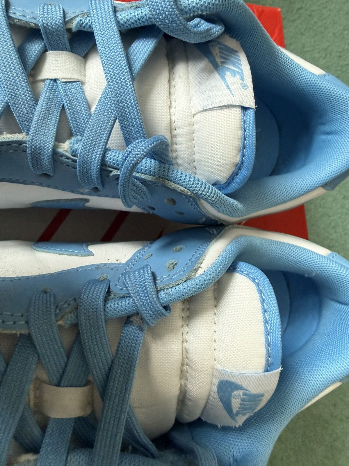 Nike Nike Dunk Low UNC Powder Blue Size US 10 / EU 43 - 8 Thumbnail