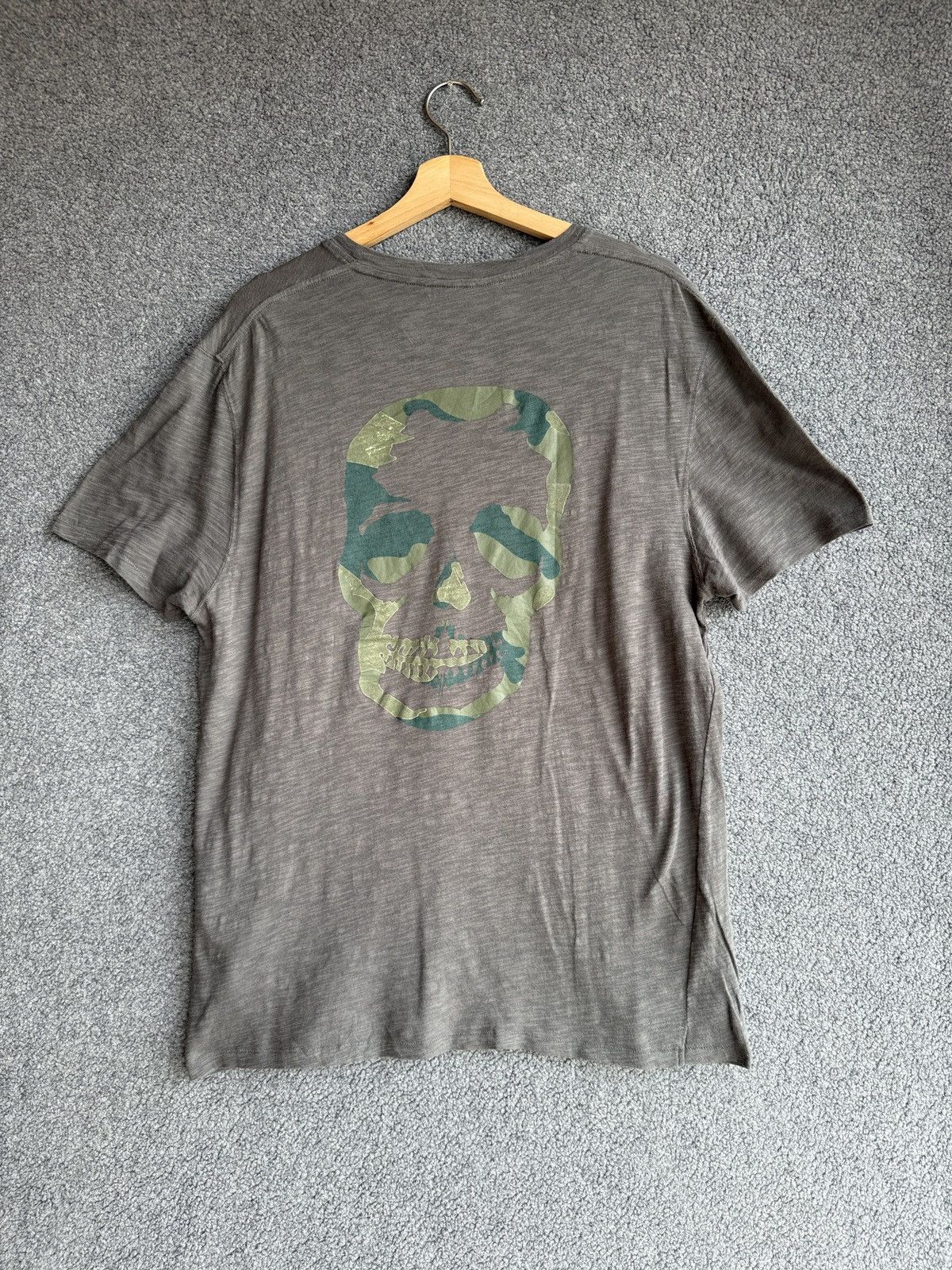 Zadig & Voltaire Zadig & Voltaire Stockholm Slub T-Shirt Size US XL / EU 56 / 4 - 6 Thumbnail