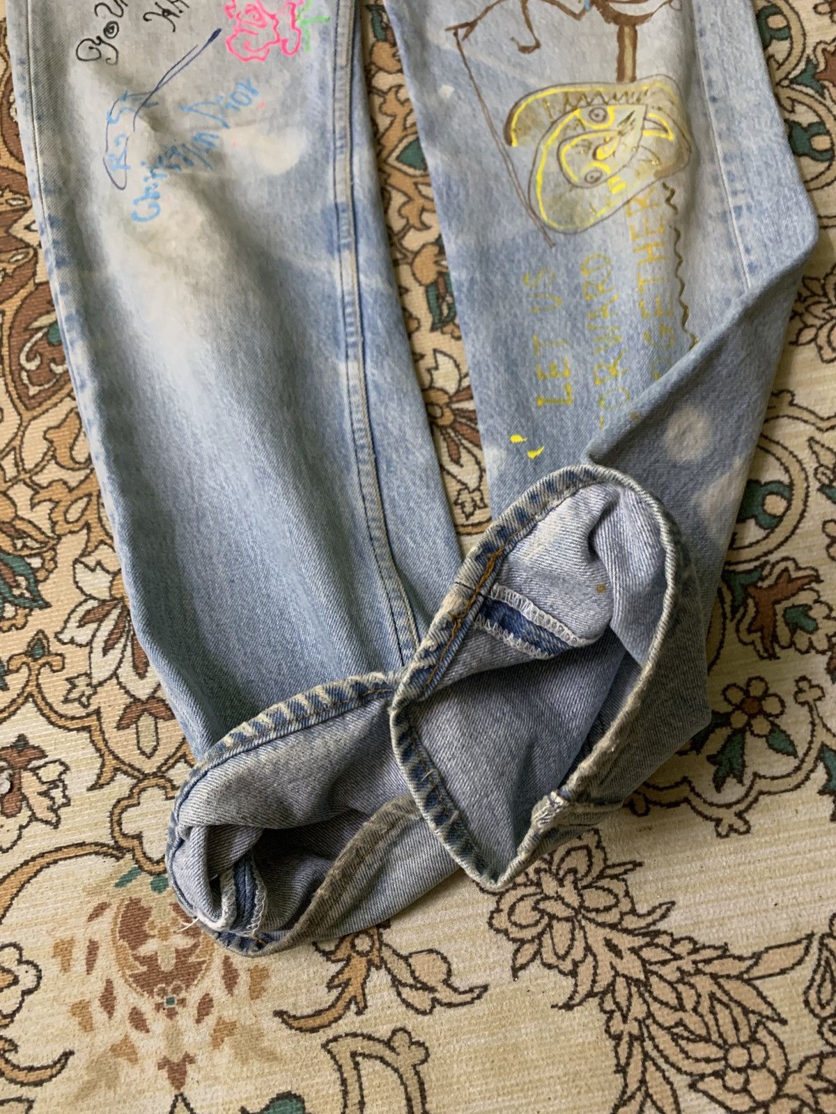 Levi's × Vintage VINTAGE 80s LEVIS USA Size US 28 / EU 44 - 5 Thumbnail