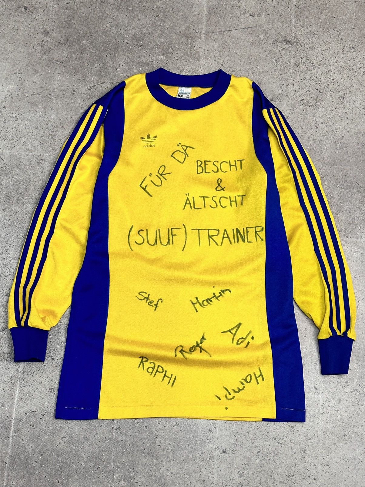 Adidas Vintage West Germany Adidas football longsleeve jersey rare Size US M / EU 48-50 / 2 - 1 Thumbnail