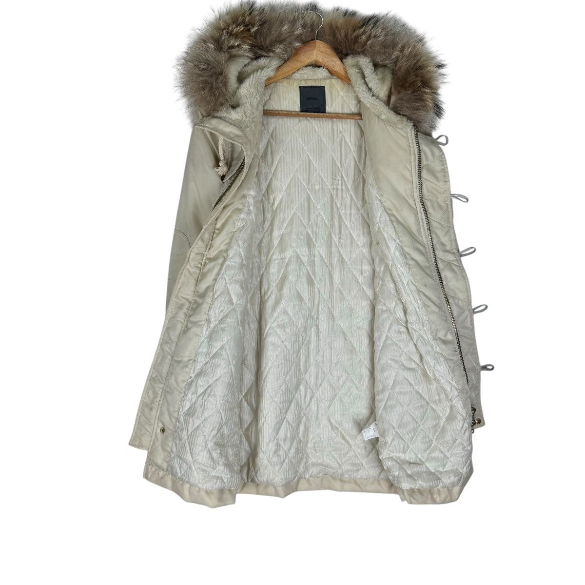 If Six Was Nine ☀️MOUSSY FUR HOODIE PARKA JACKET Size S / US 4 / IT 40 - 8 Thumbnail