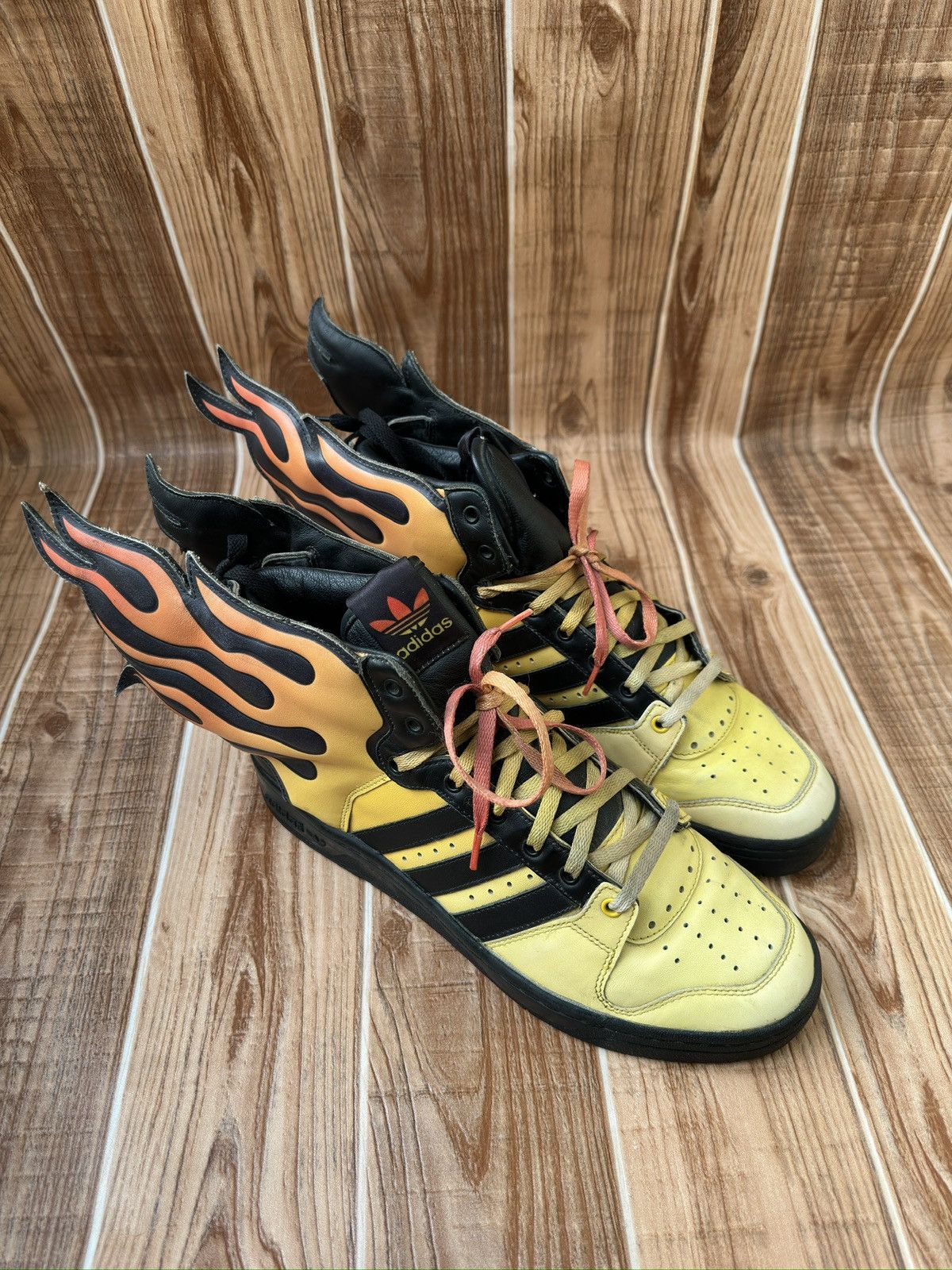 Jeremy Scott Flame Adidas | Grailed