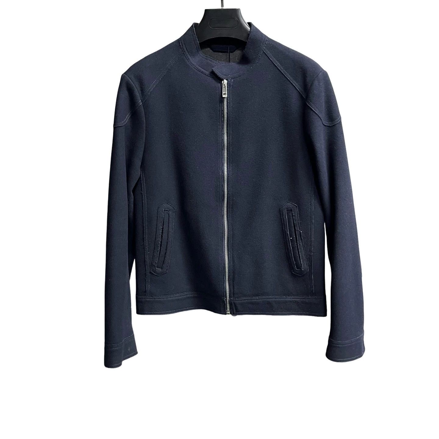 Z Zegna Z Zegna Tech Melton Full Zip Jacket Size M Size US M / EU 48-50 / 2 - 1 Thumbnail