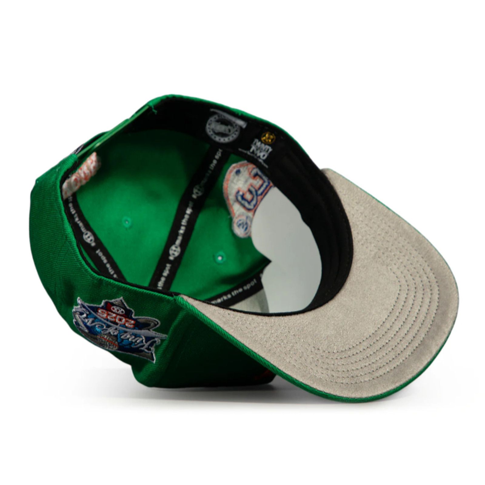 TWNTY-TWO Wu-Tang New York Mets Green & Orange Twnty Two SnapBack Hat Size ONE SIZE - 5 Thumbnail