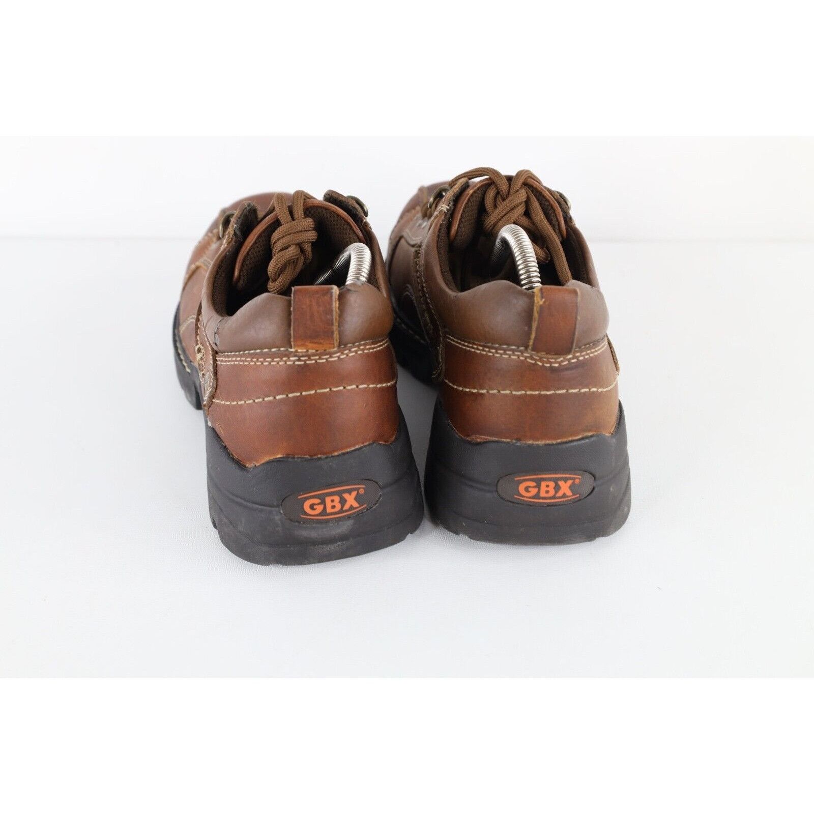 GBX × Vintage Vintage 90s Y2K Streetwear Chunky Leather Boots Shoes Size US 9.5 / EU 42-43 - 7 Thumbnail